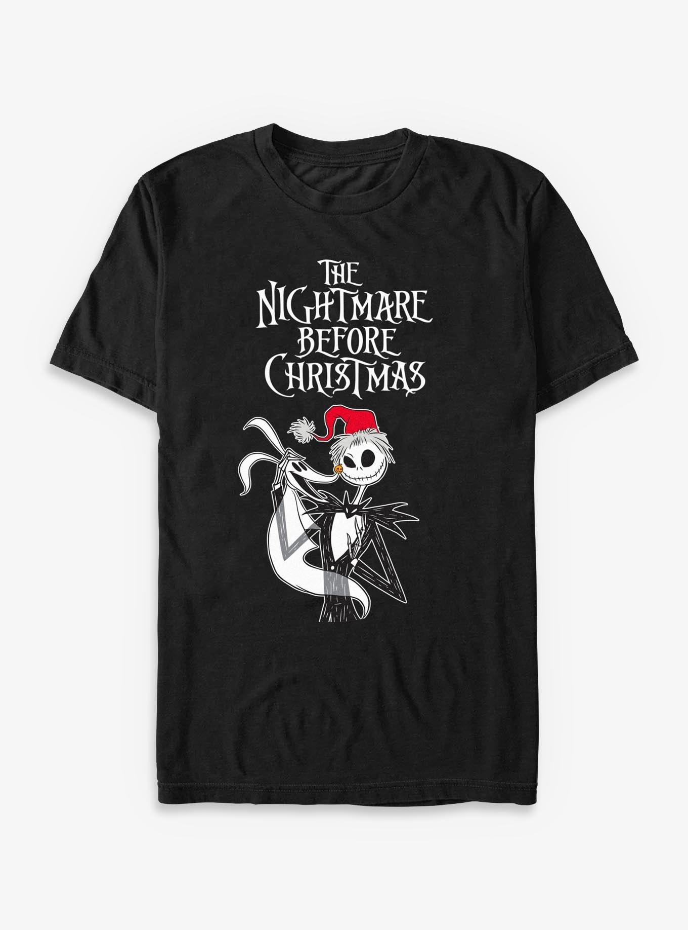 Disney The Nightmare Before Christmas Jack Santa Hat & Zero - Black, , hi-res
