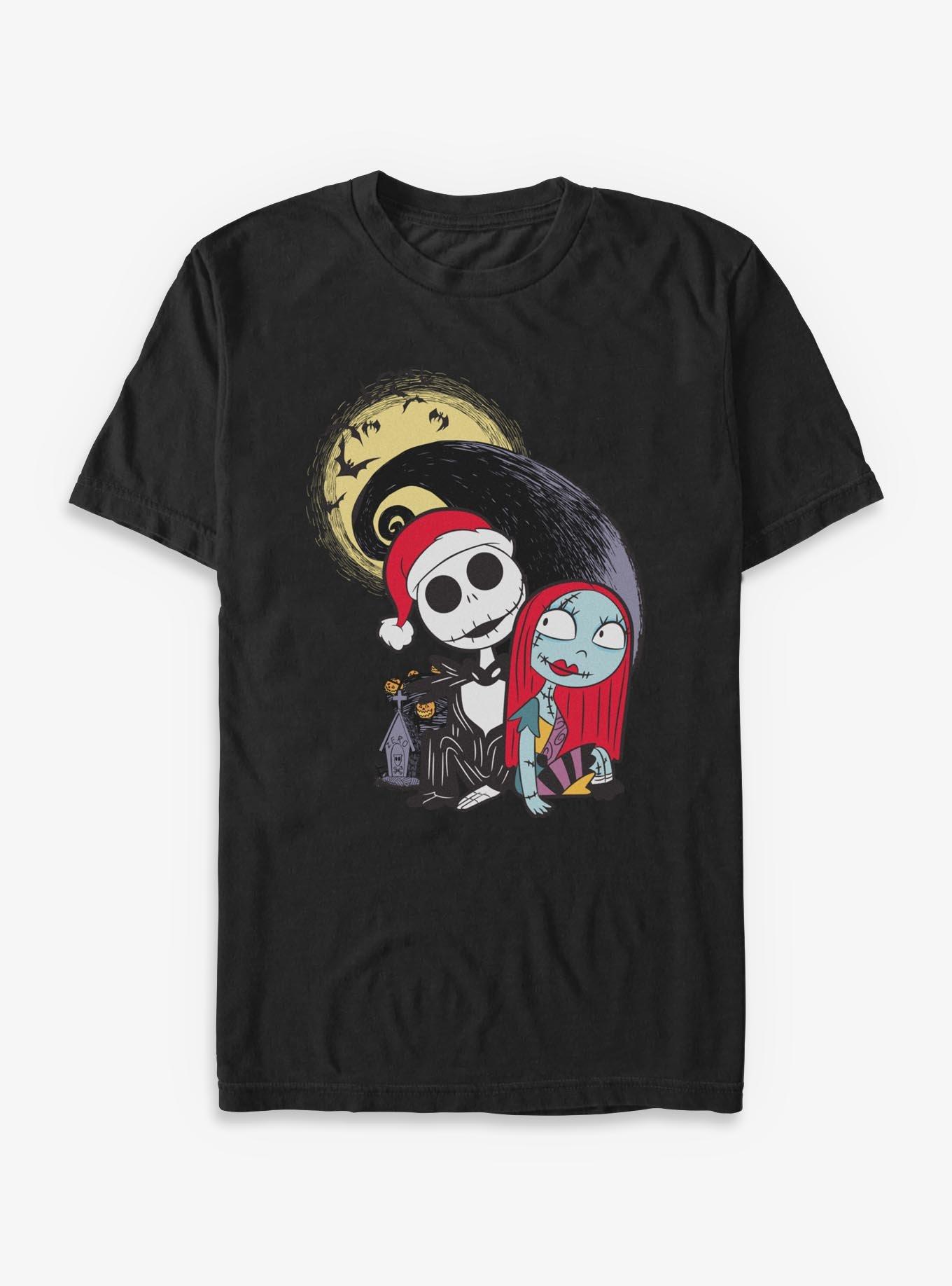 Disney The Nightmare Before Christmas Jack And Sally Christmas Spirit - Black, BLACK, hi-res