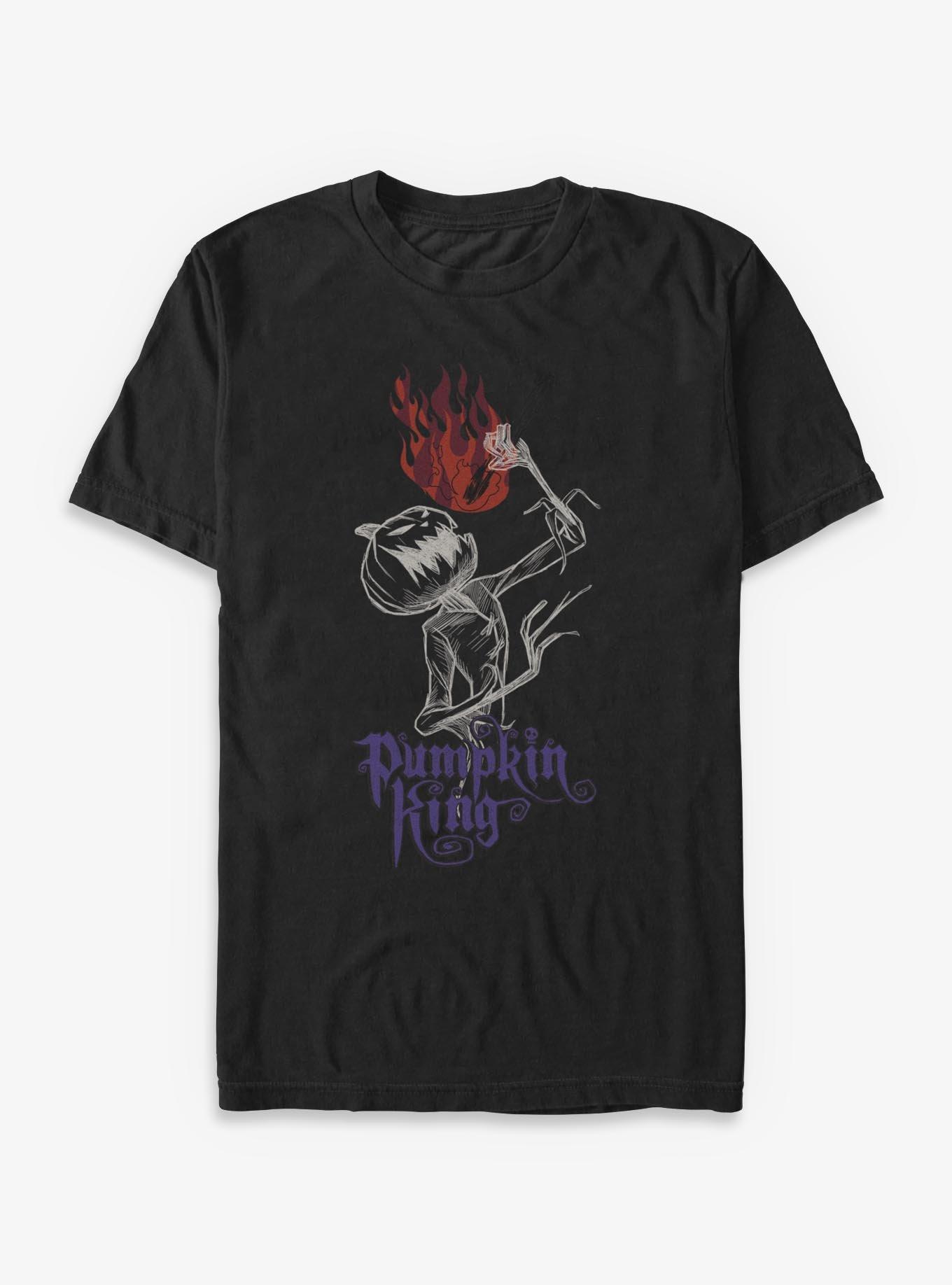 Disney The Nightmare Before Christmas Pumpkin Flames - Black, , hi-res