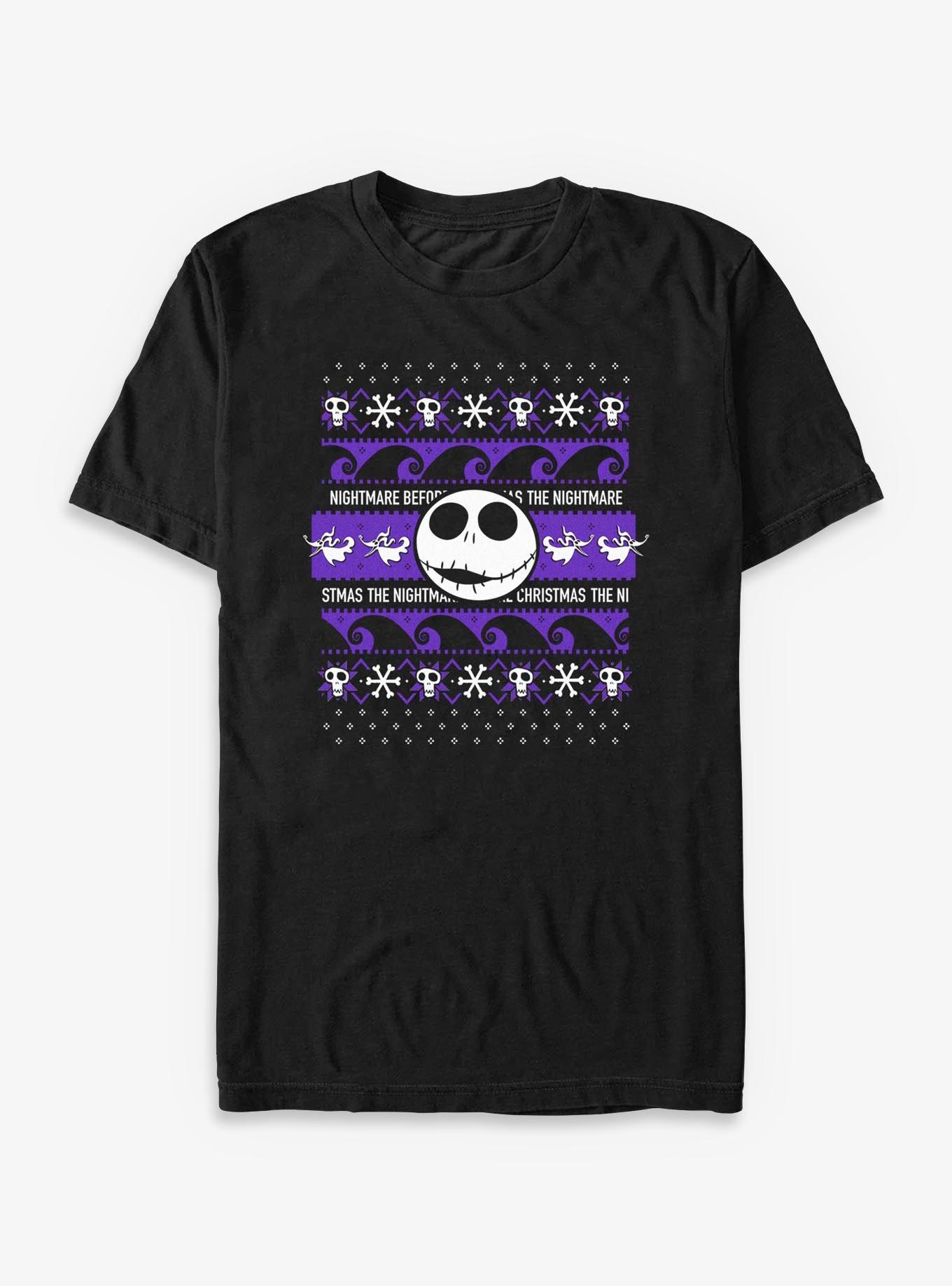 Disney The Nightmare Before Christmas Jack Ugly Sweater - Black, , hi-res