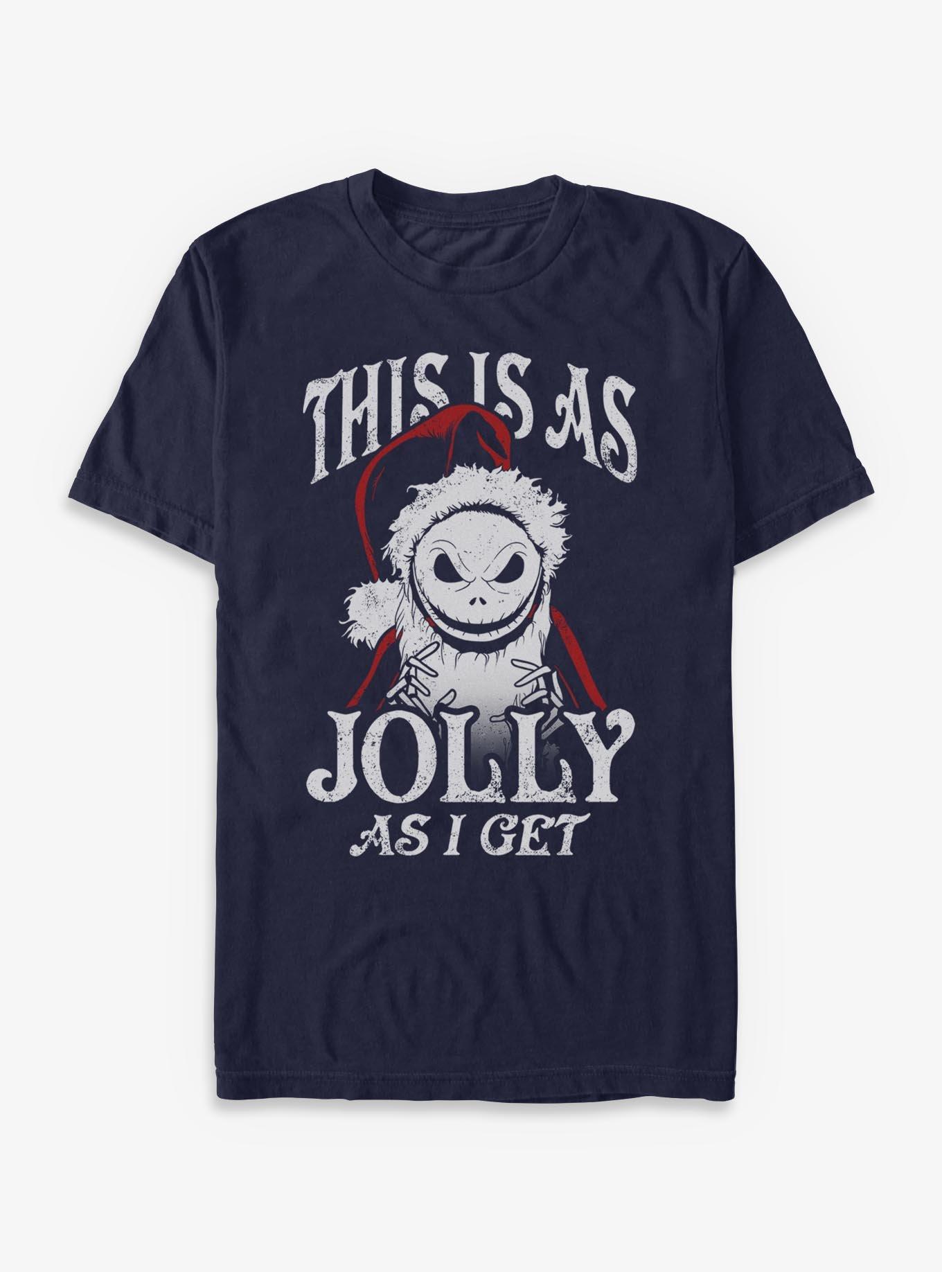 Disney The Nightmare Before Christmas Jolly Santa Jack T-Shirt, , hi-res
