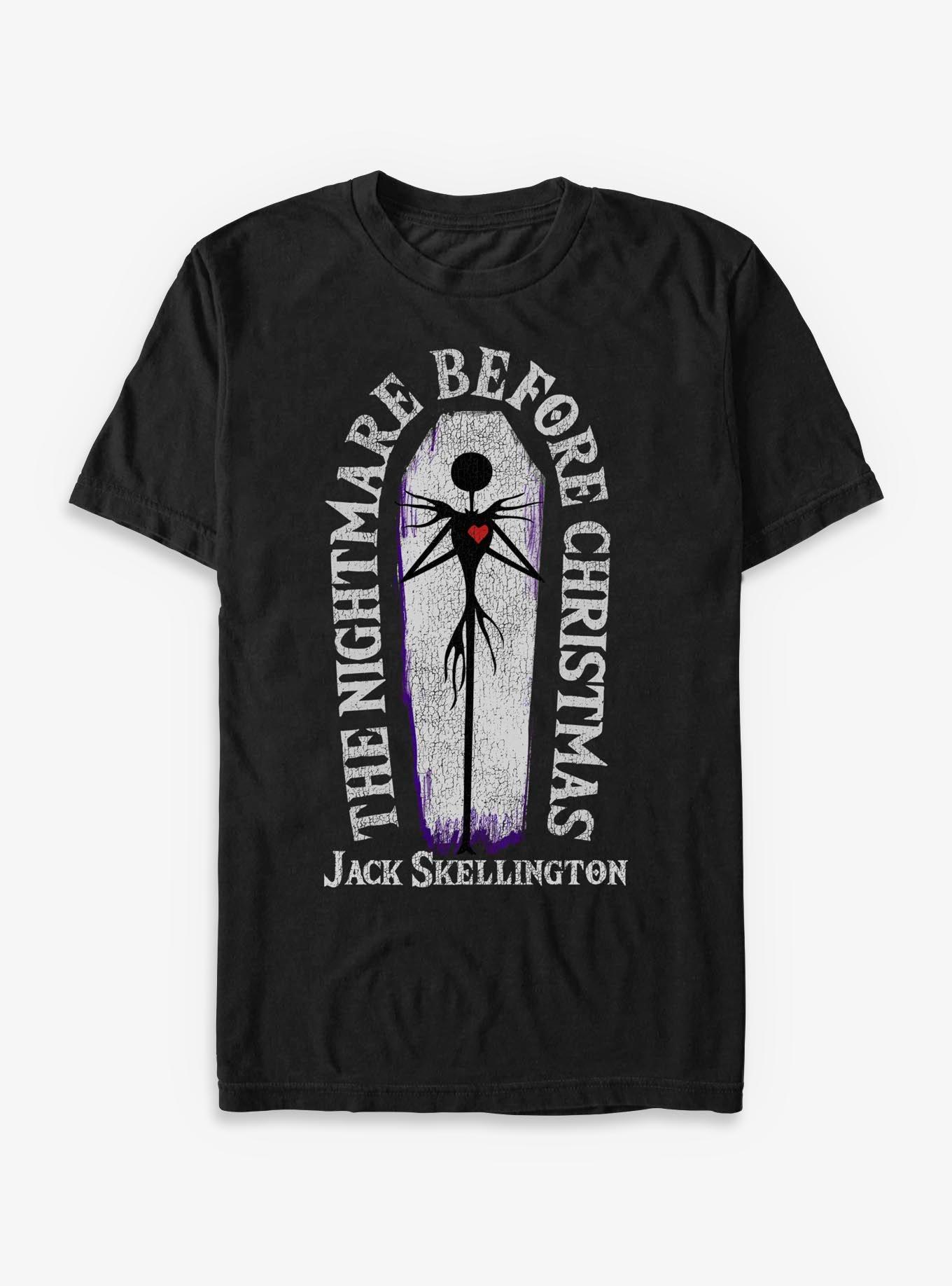 Disney The Nightmare Before Christmas Jack Coffin T-Shirt, , hi-res
