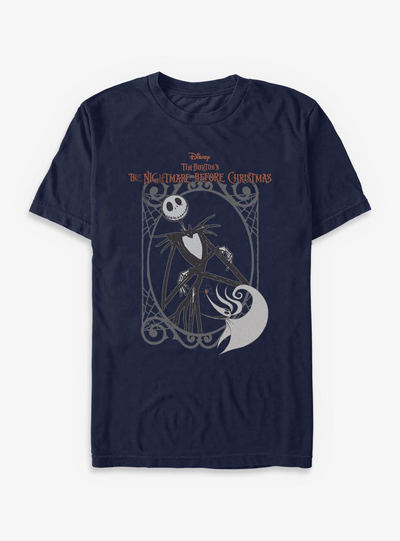 Disney The Nightmare Before Christmas Jack And Zero T-Shirt