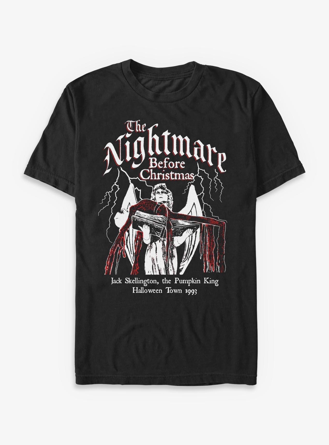 Disney The Nightmare Before Christmas Jack On Angel Statue - Black, , hi-res