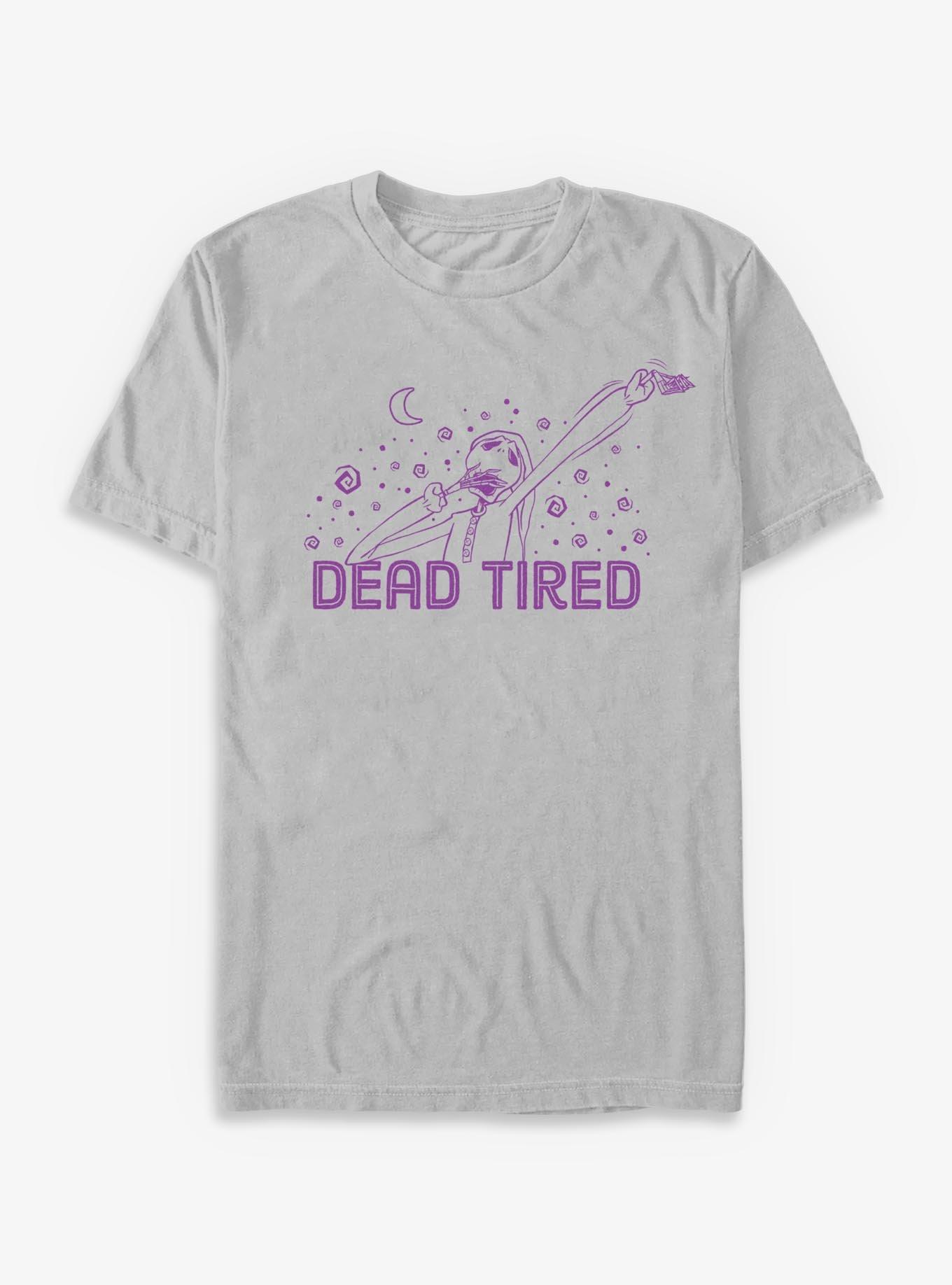 Disney The Nightmare Before Christmas Jack Is Dead Tired T-Shirt, , hi-res