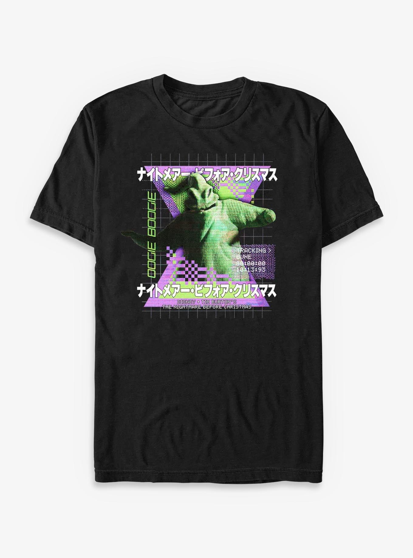 Disney The Nightmare Before Christmas Vaporwave Oogie T-Shirt, , hi-res