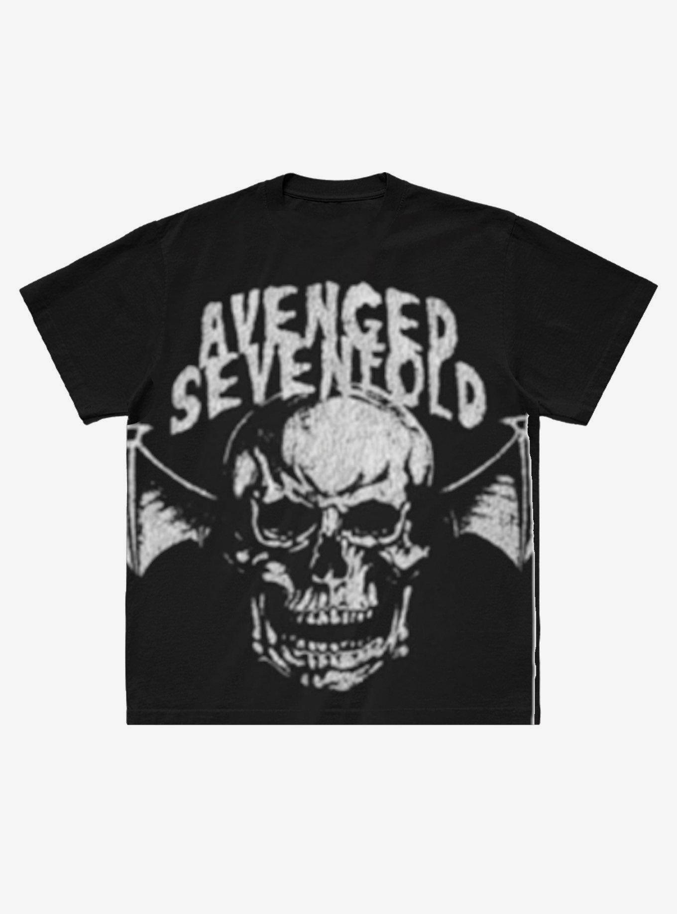 Avenged Sevenfold Jumbo Deathbat T-Shirt, , hi-res