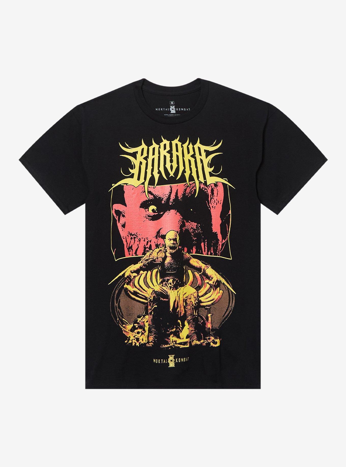 Mortal Kombat Baraka Metal T-Shirt, , hi-res