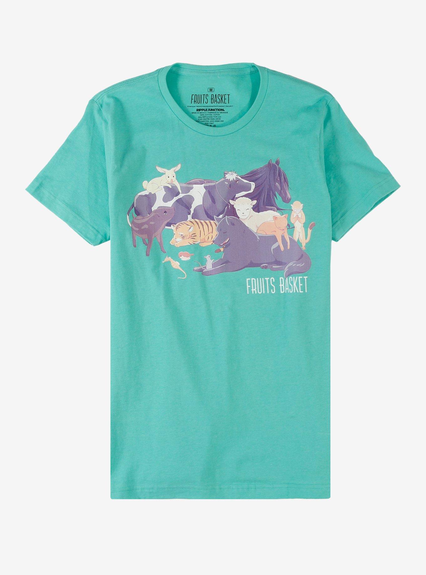 Fruits Basket Zodiac Animals T-Shirt