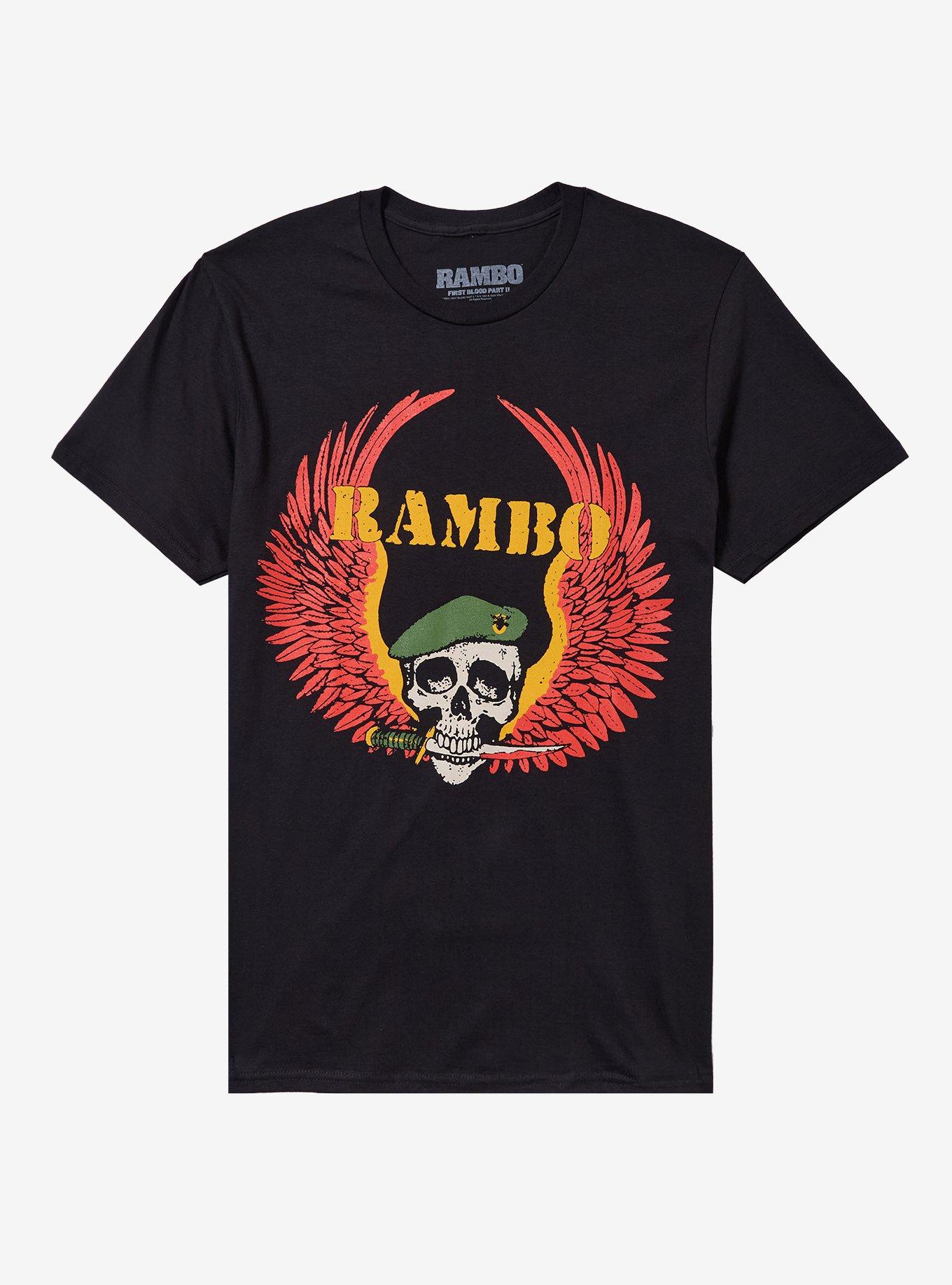 Rambo Mercenary Crest T-Shirt, , hi-res