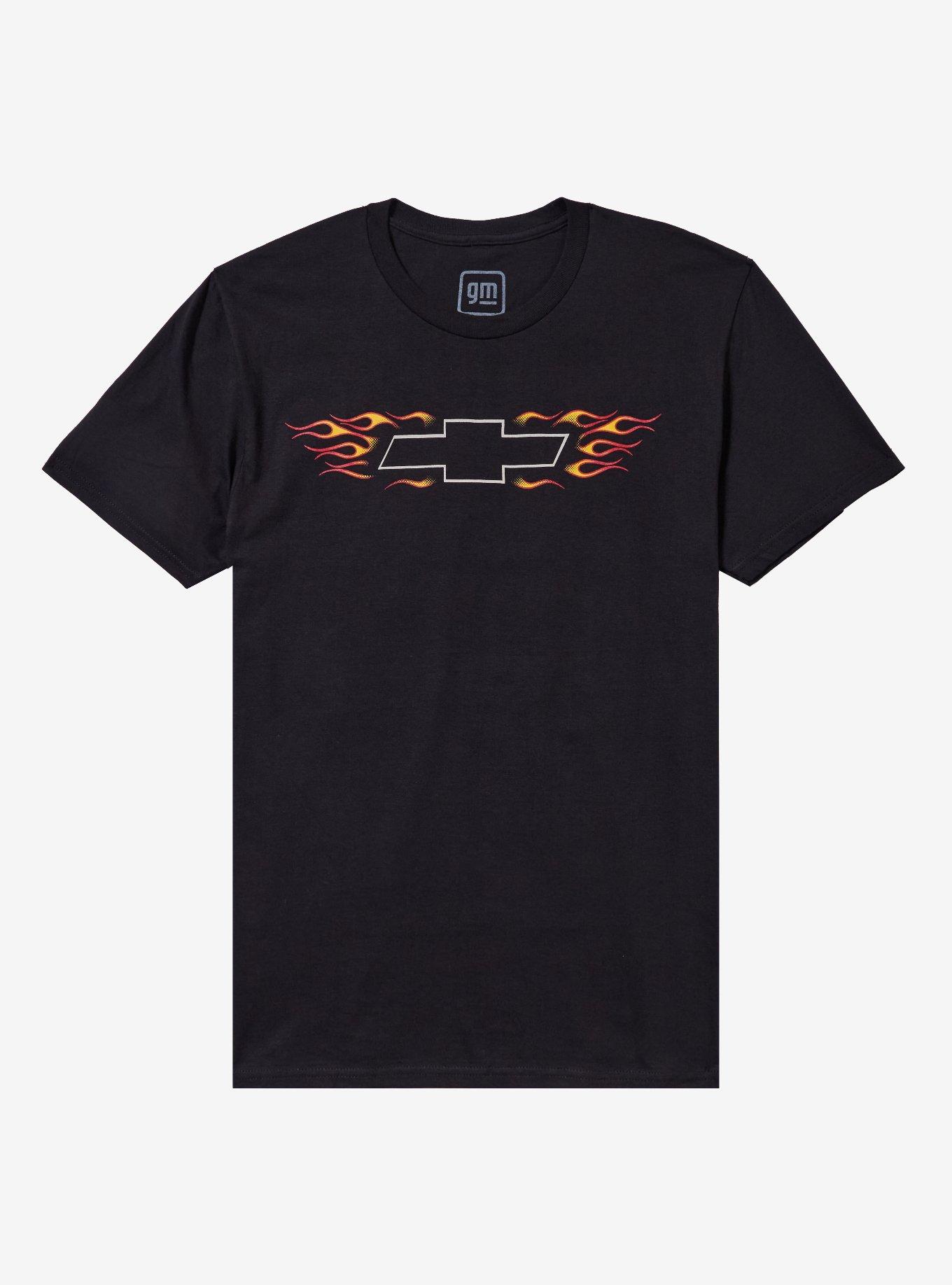 Chevy Flaming Logo T-Shirt, , hi-res