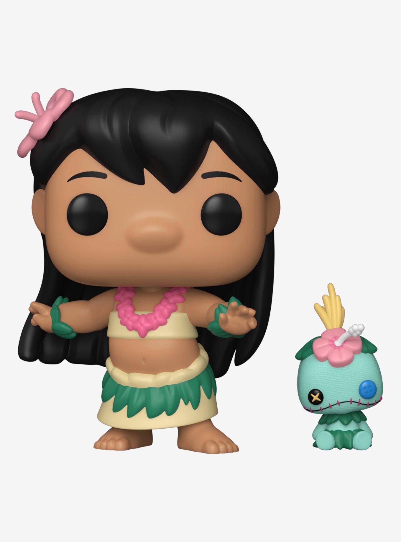 Funko Pop! Lilo & Stitch Hula Lilo with Scrump 3.6" 2-Piece Vinyl Figure, Ages 3+