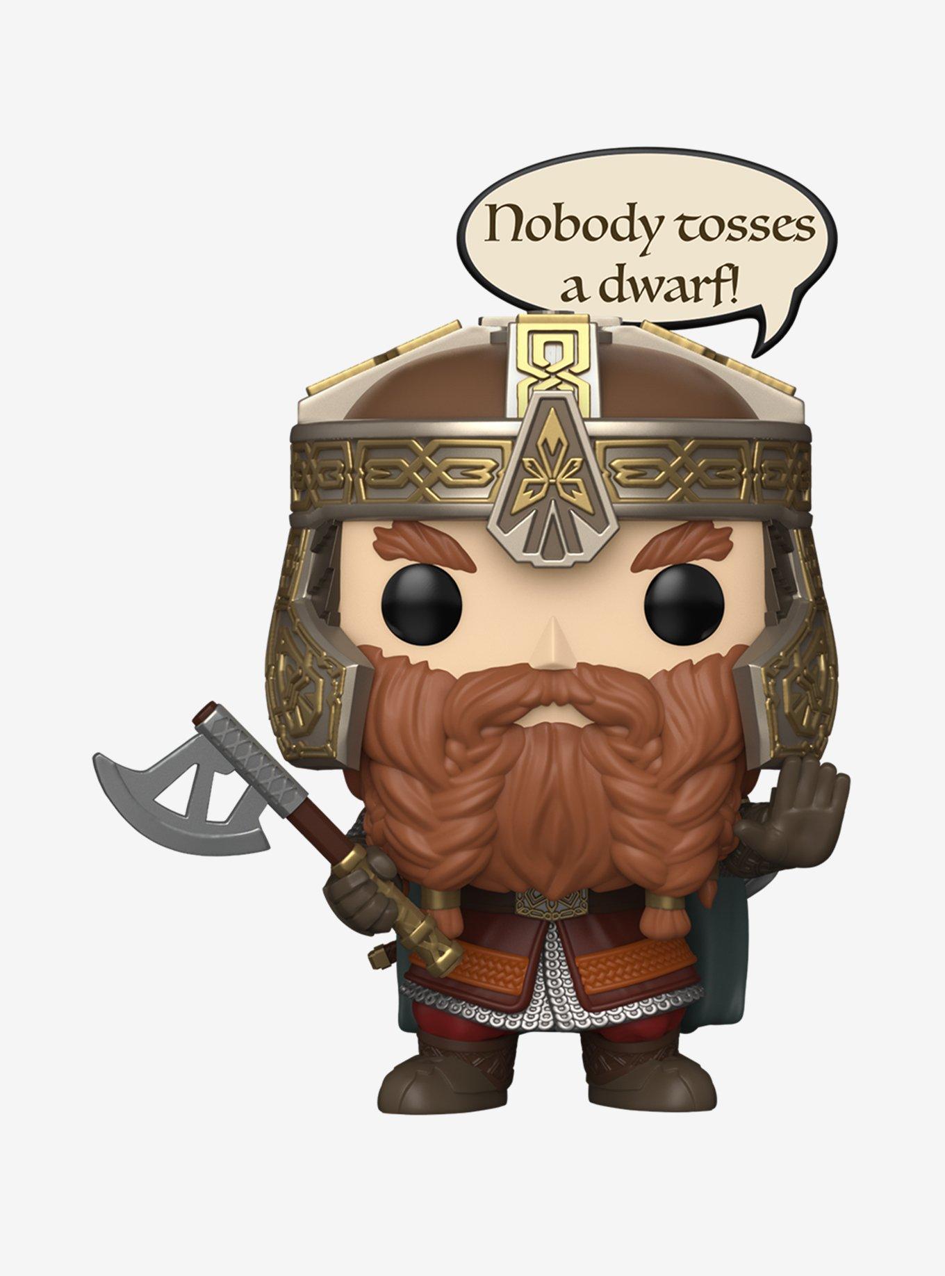 Funko Pop! Movies The Lord of The Rings Gimli Vinyl Figure, , hi-res