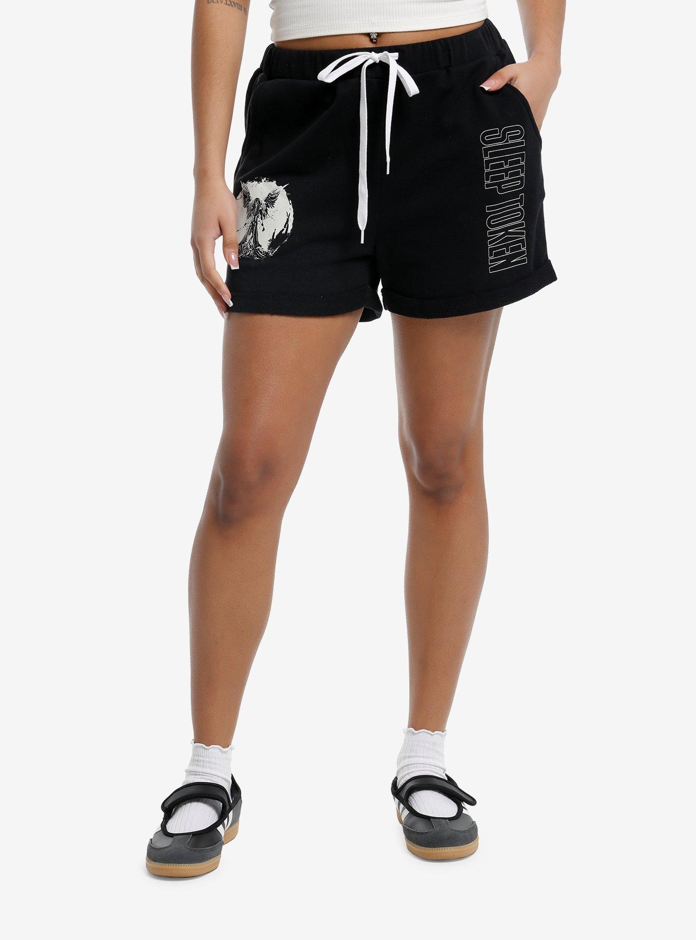 Sleep Token Take Me Back To Eden Girls Lounge Shorts