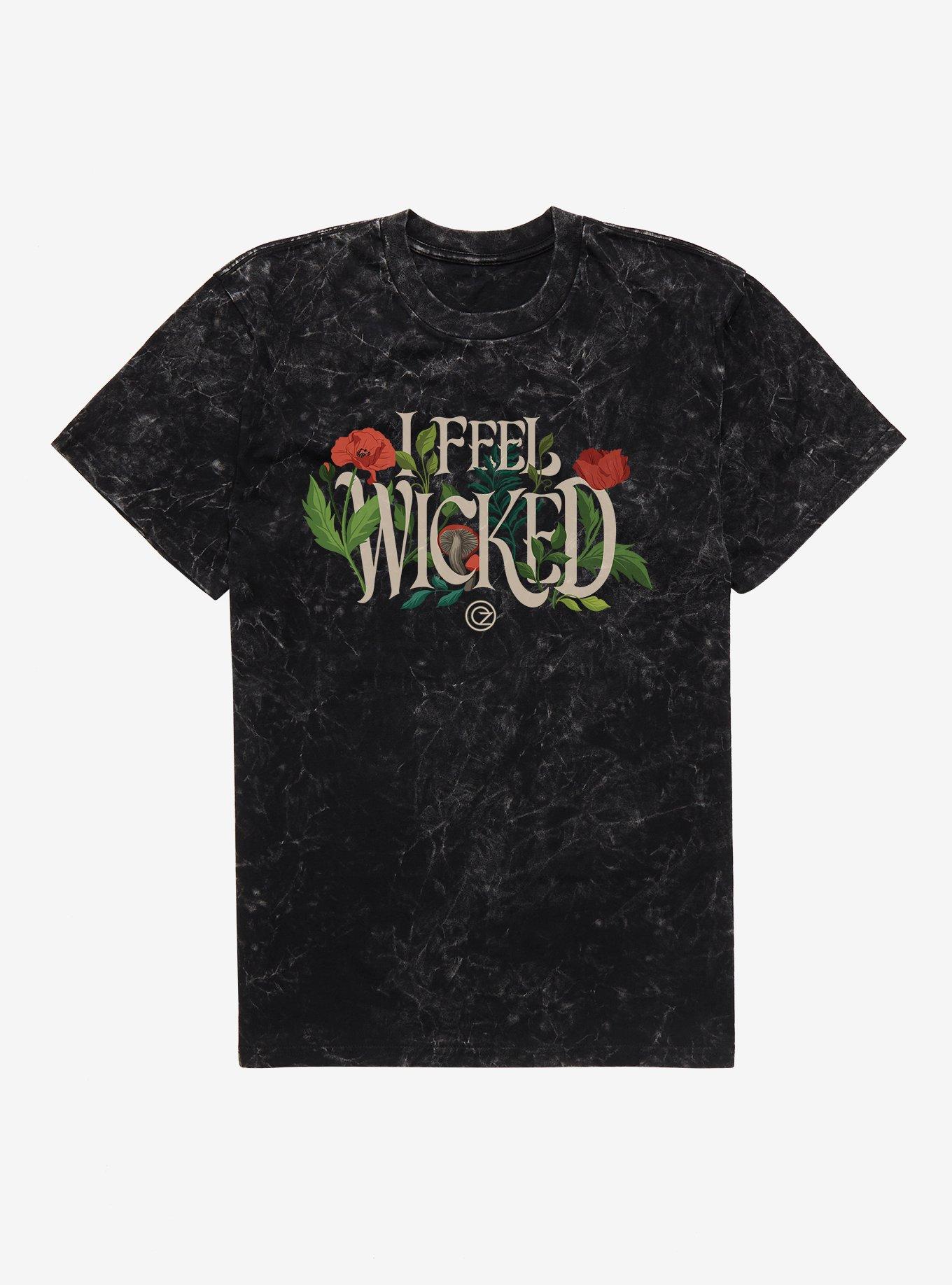 Wicked: For Good I Feel Wicked Mineral Wash T-Shirt, , hi-res