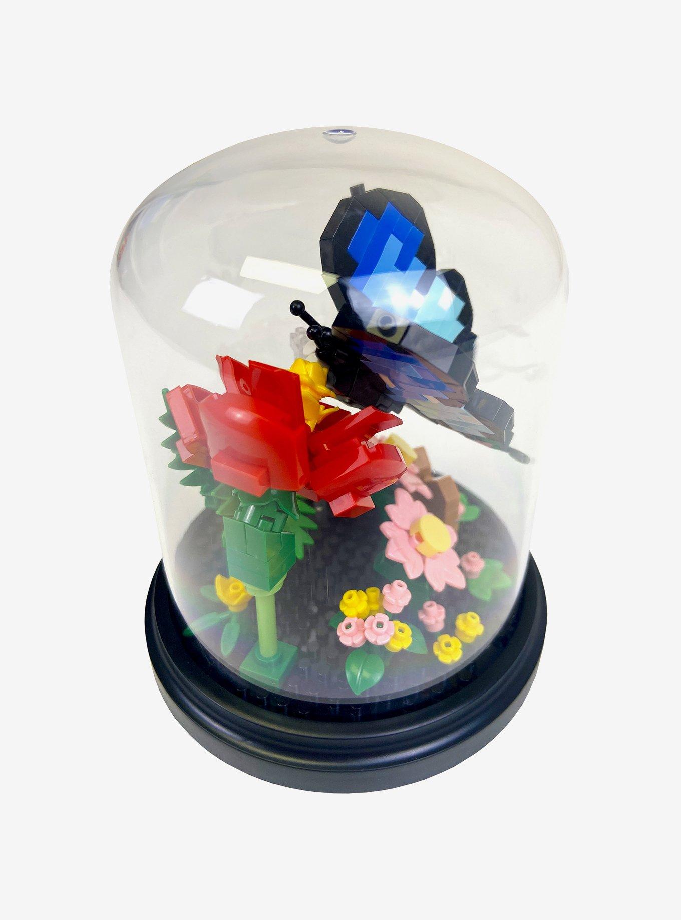 Botanical Blocks Blue Butterfly Block Puzzle, , hi-res