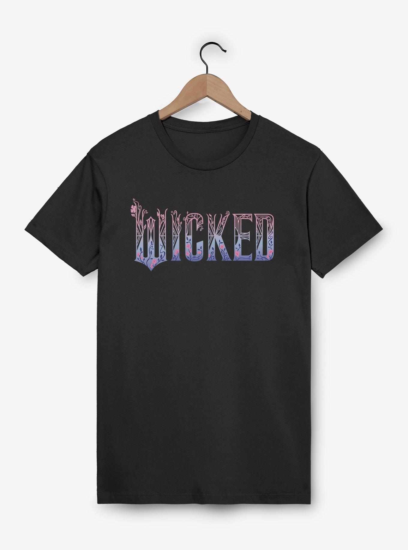 Wicked: For Good Pink Stylized Logo T-Shirt, , hi-res