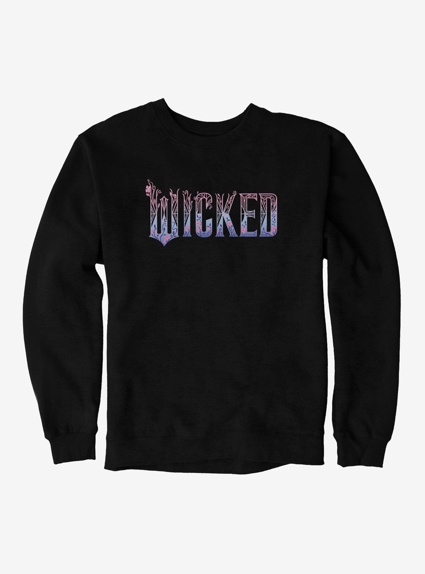 Wicked: For Good Pink Stylized Logo Sweatshirt, , hi-res
