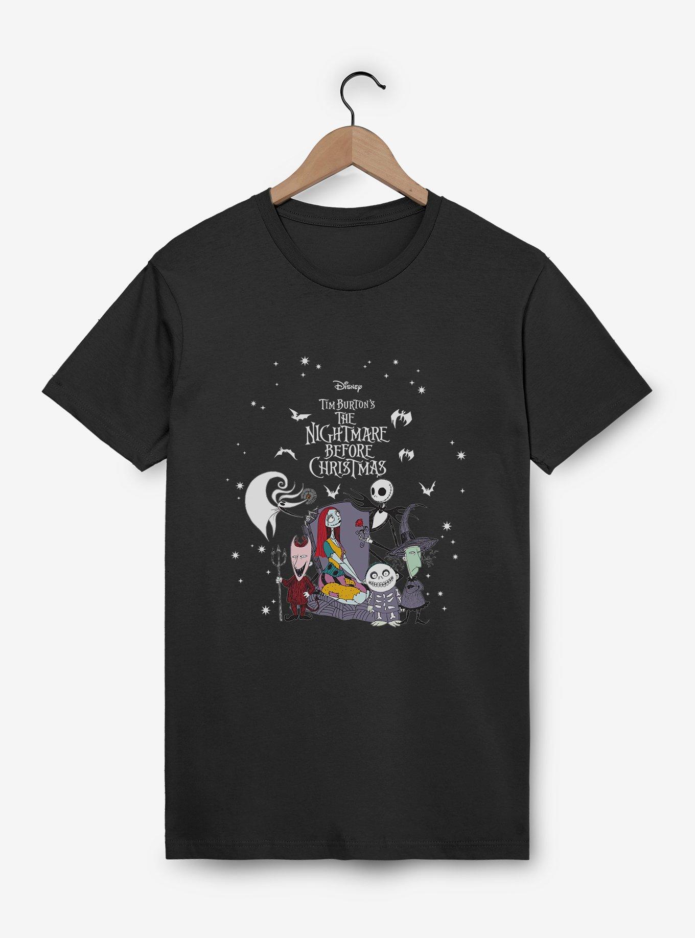 Disney The Nightmare Before Christmas Stars T-Shirt Box Lunch Exclusive, , hi-res