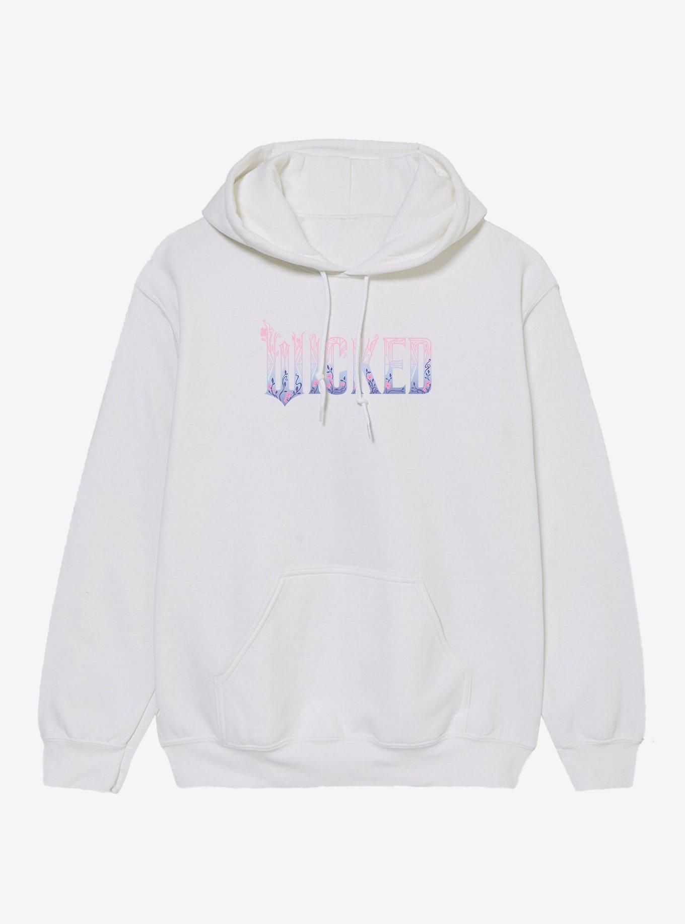 Wicked: For Good Pink Stylized Logo Hoodie