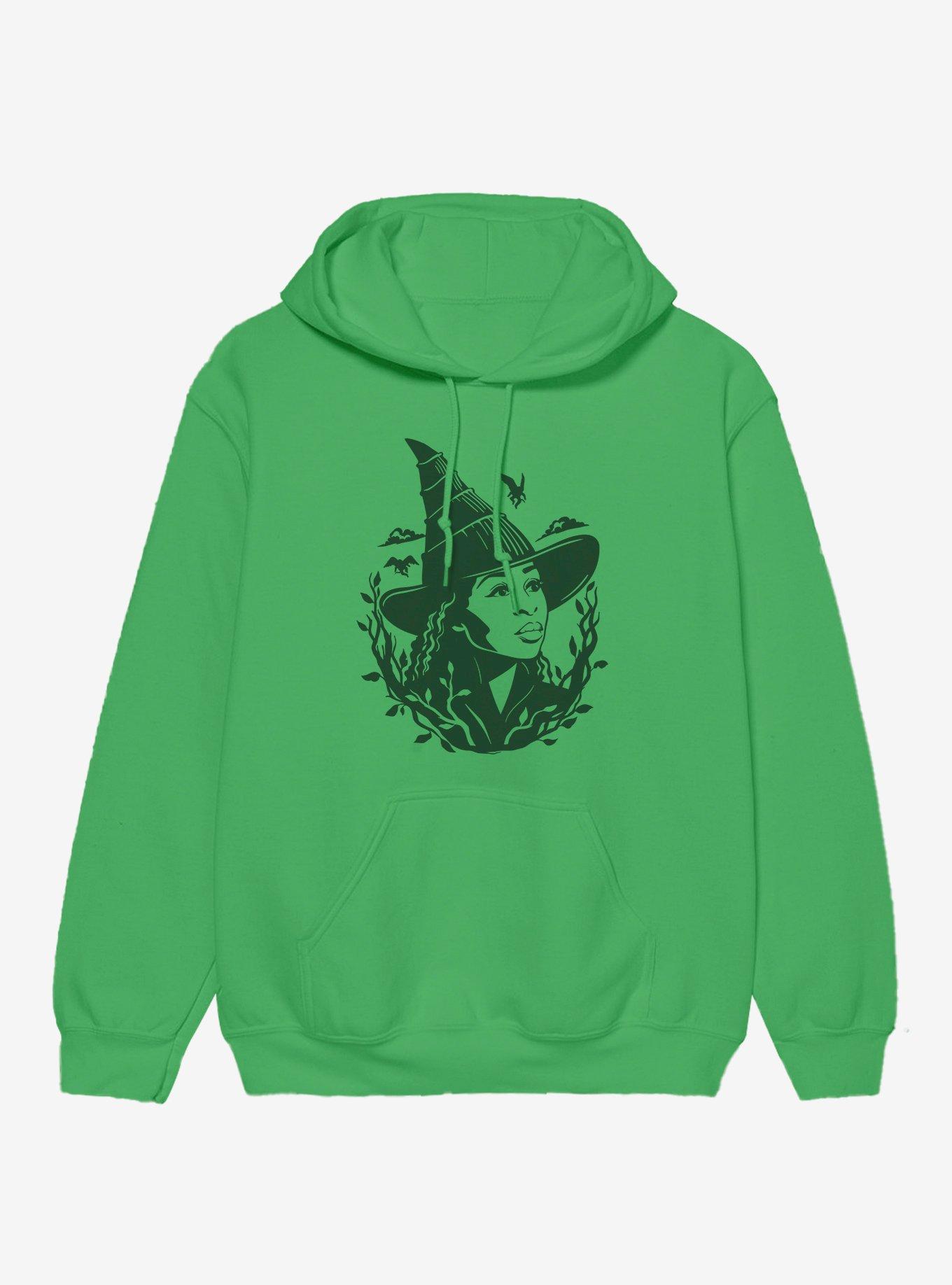 Wicked: For Good Elphaba Shadow Portrait Hoodie, , hi-res