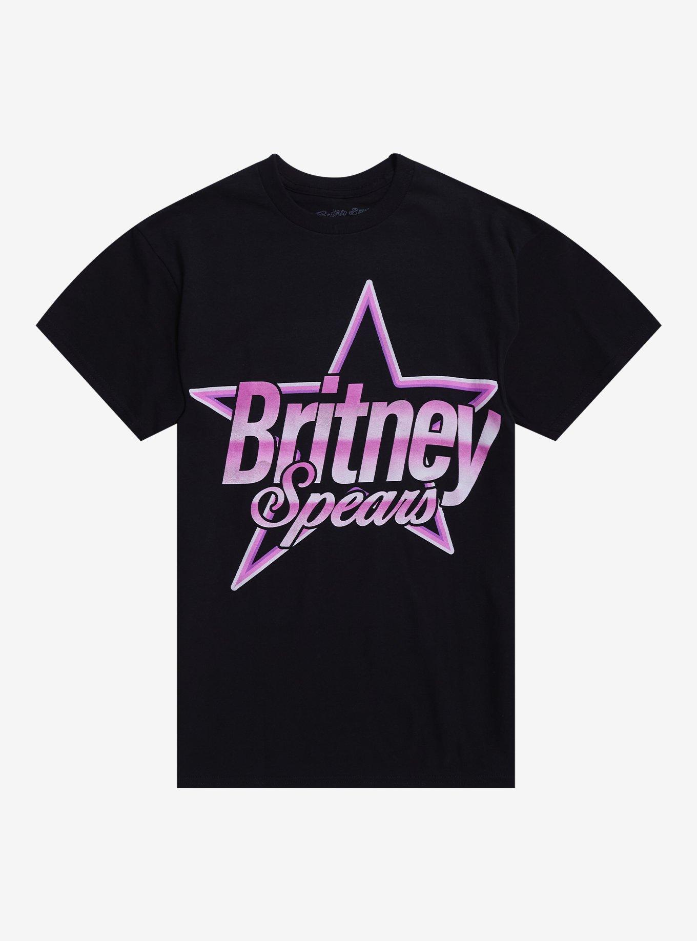 Britney Spears Pink Star T-Shirt, , hi-res