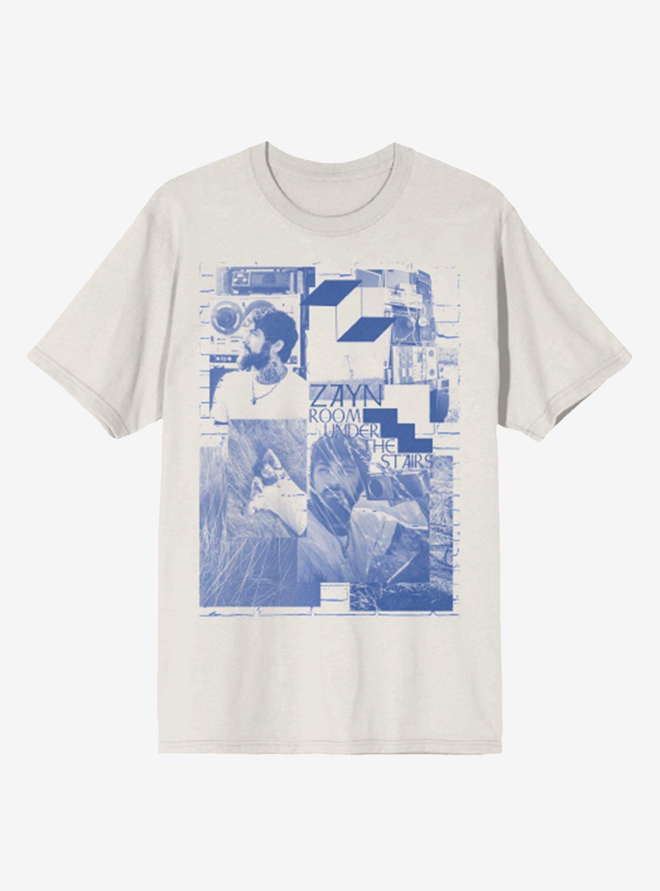 Zayn Malik Room under The Stairs Collage T-Shirt, , hi-res