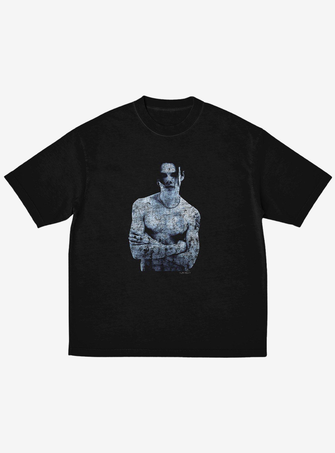 YUNGBLUD Shirtless Pose T-Shirt, , hi-res