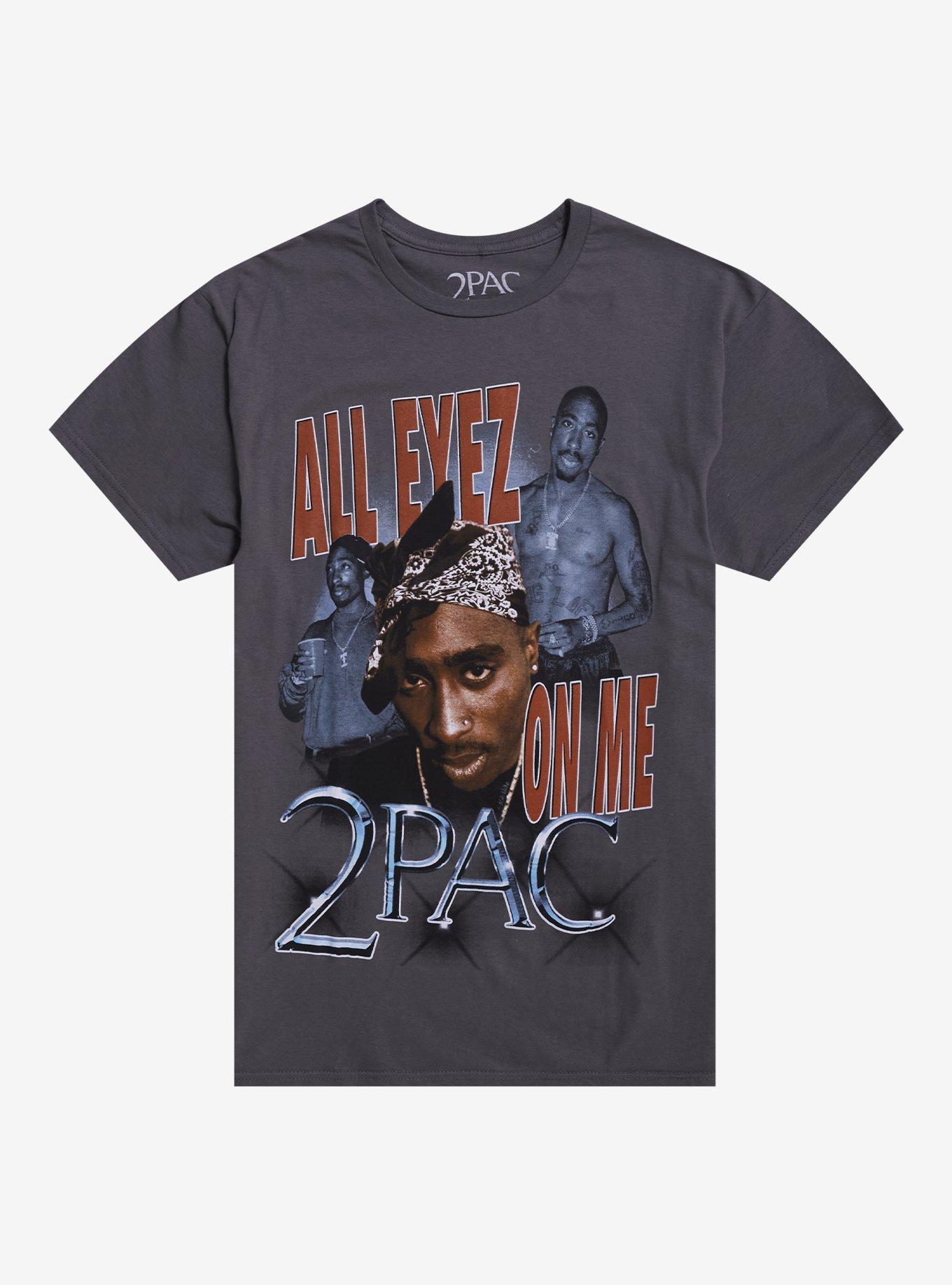 Tupac All Eyez On Me Collage T-Shirt, , hi-res