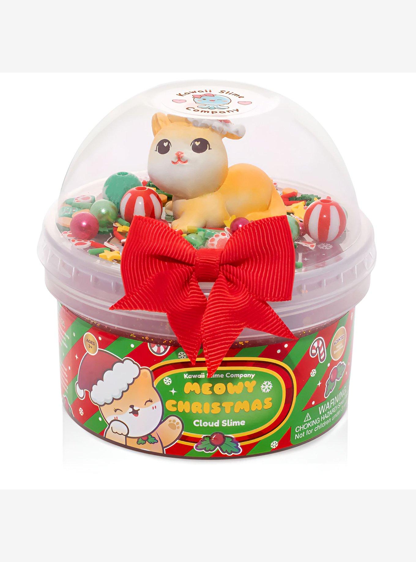 Kawaii Slime Company Meowy Christmas Slime | Hot Topic