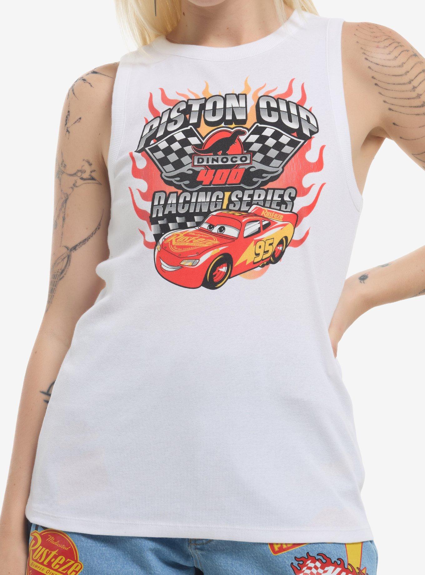 Disney Pixar Cars Lightning McQueen Racerback Girls Tank Top, , hi-res