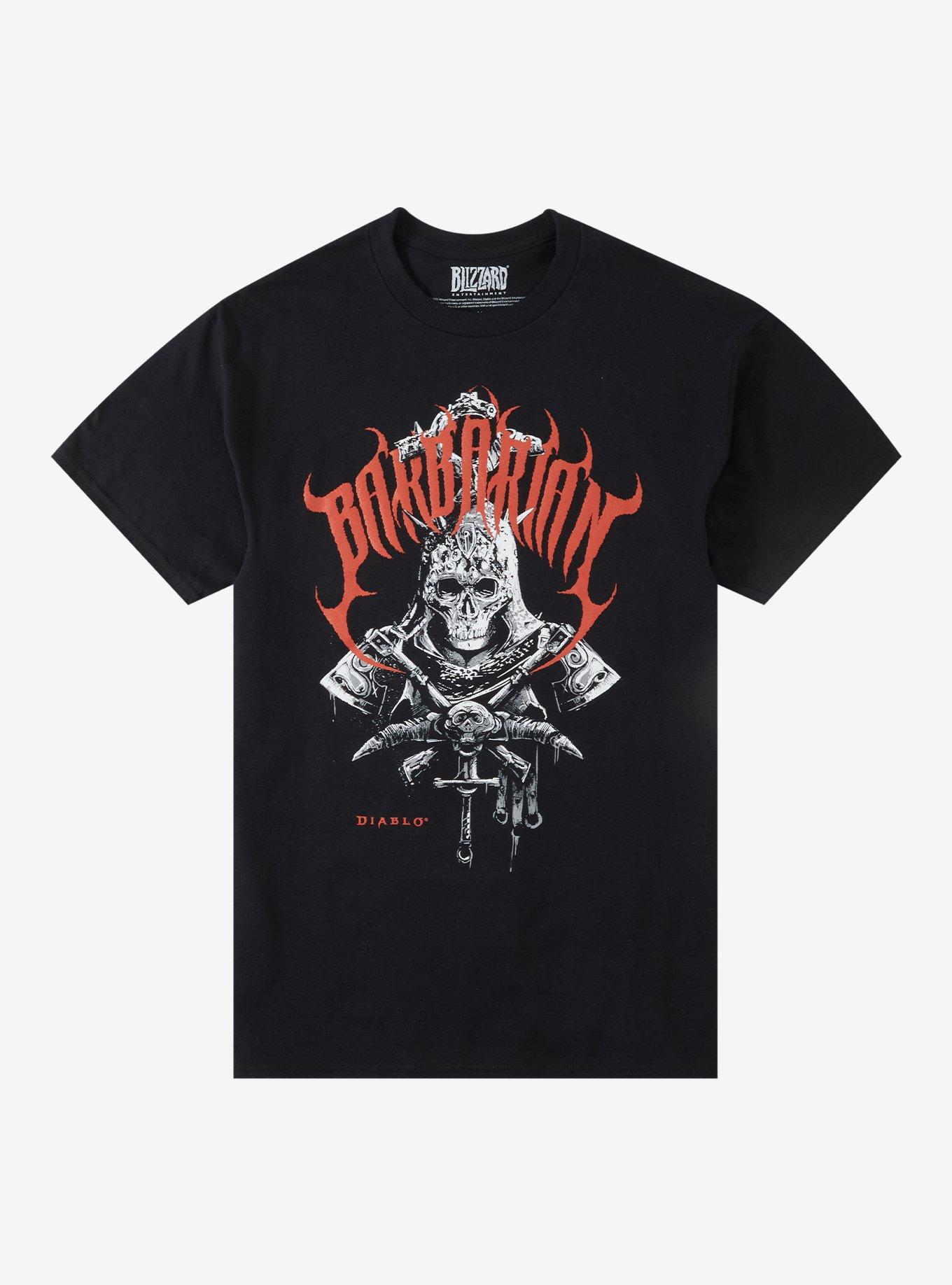 Diablo Barbarian T-Shirt, , hi-res