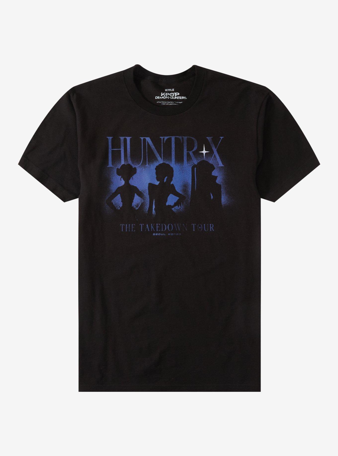 KPop Demon Hunters HUNTRX Takedown Tour T-Shirt