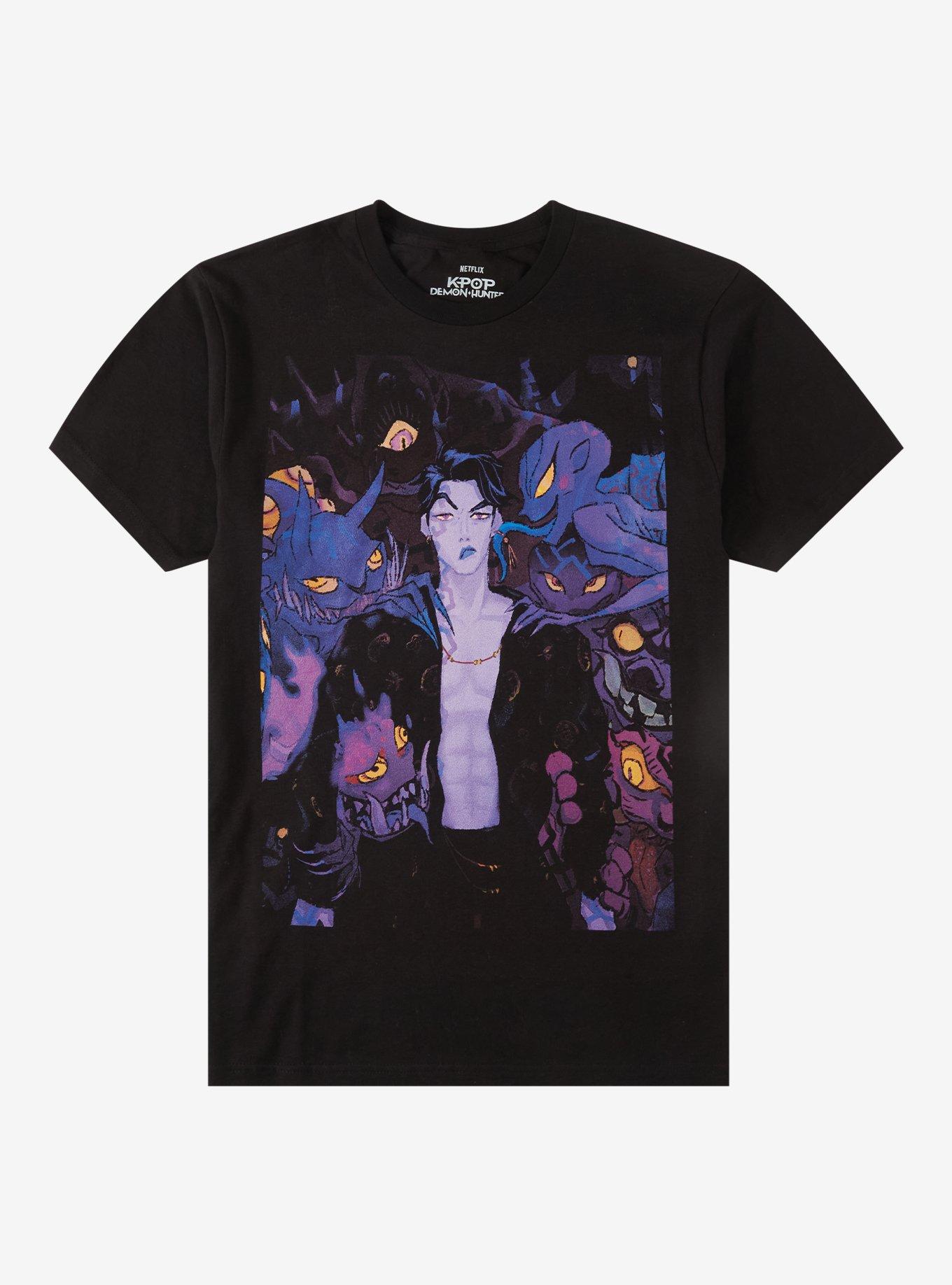KPop Demon Hunters Jinu Demon Portrait T-Shirt