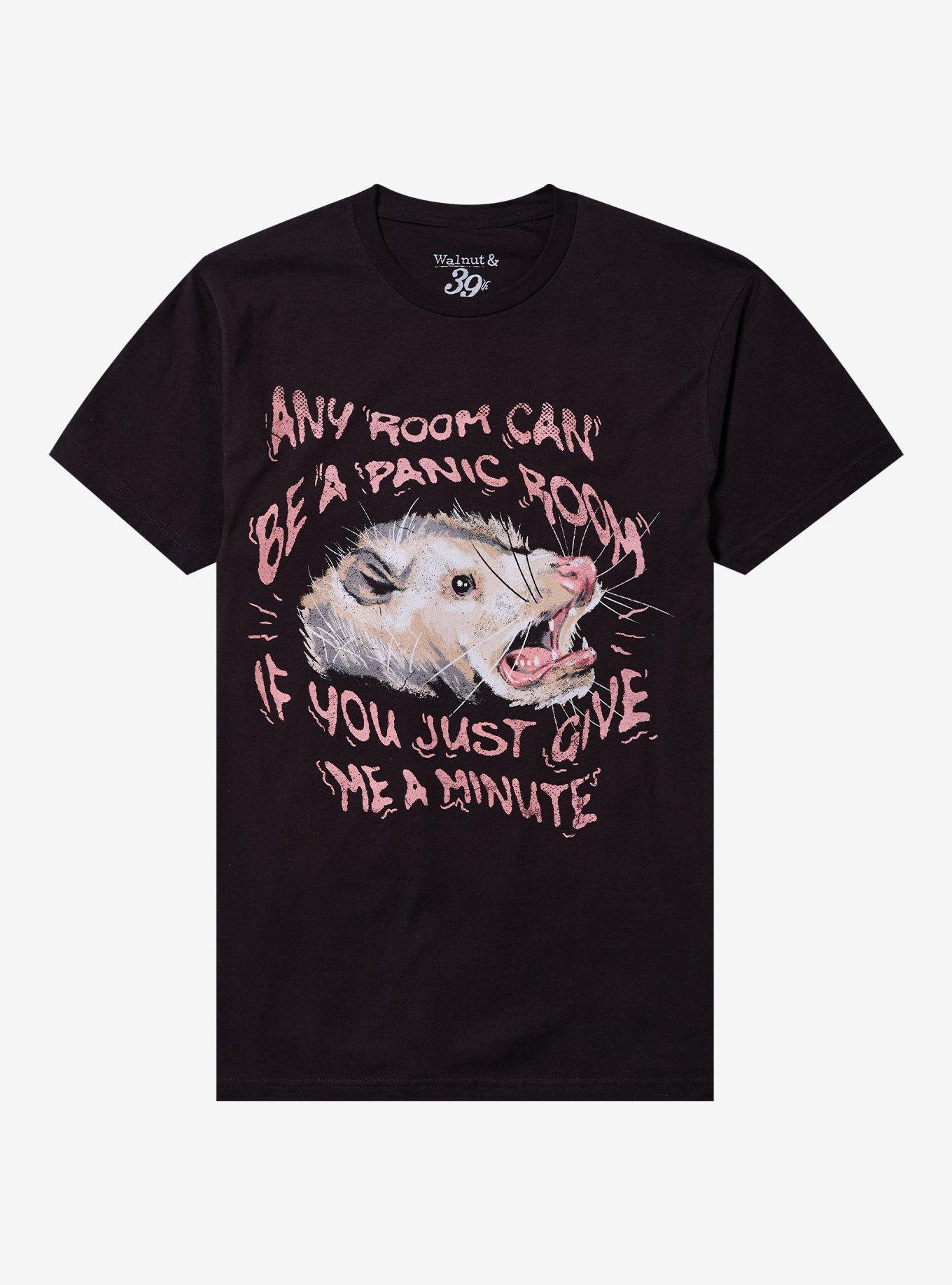 Panic Possum T-Shirt By Walnut & 39th