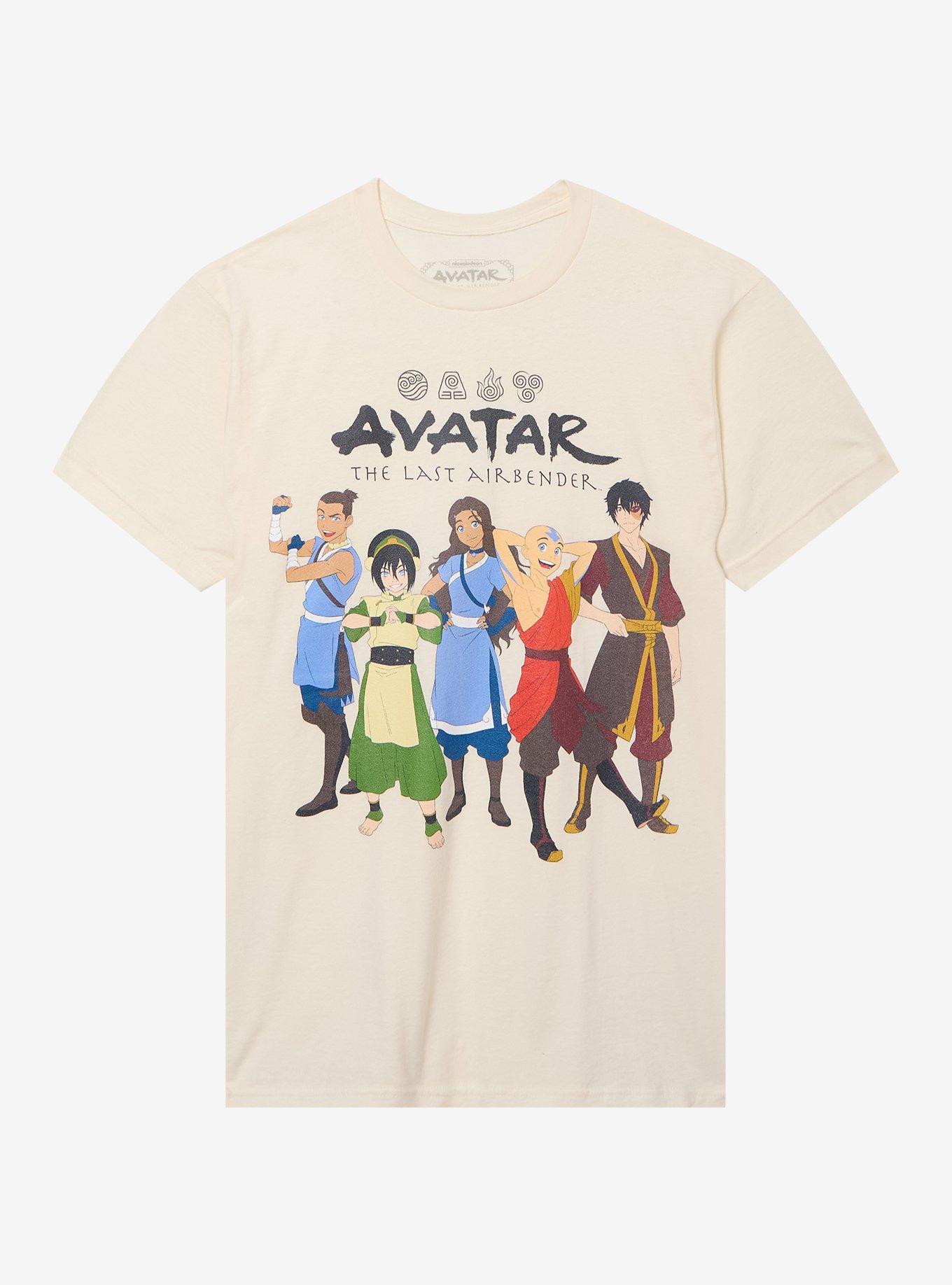 Avatar: The Last Airbender Team Avatar Group T-Shirt, , hi-res