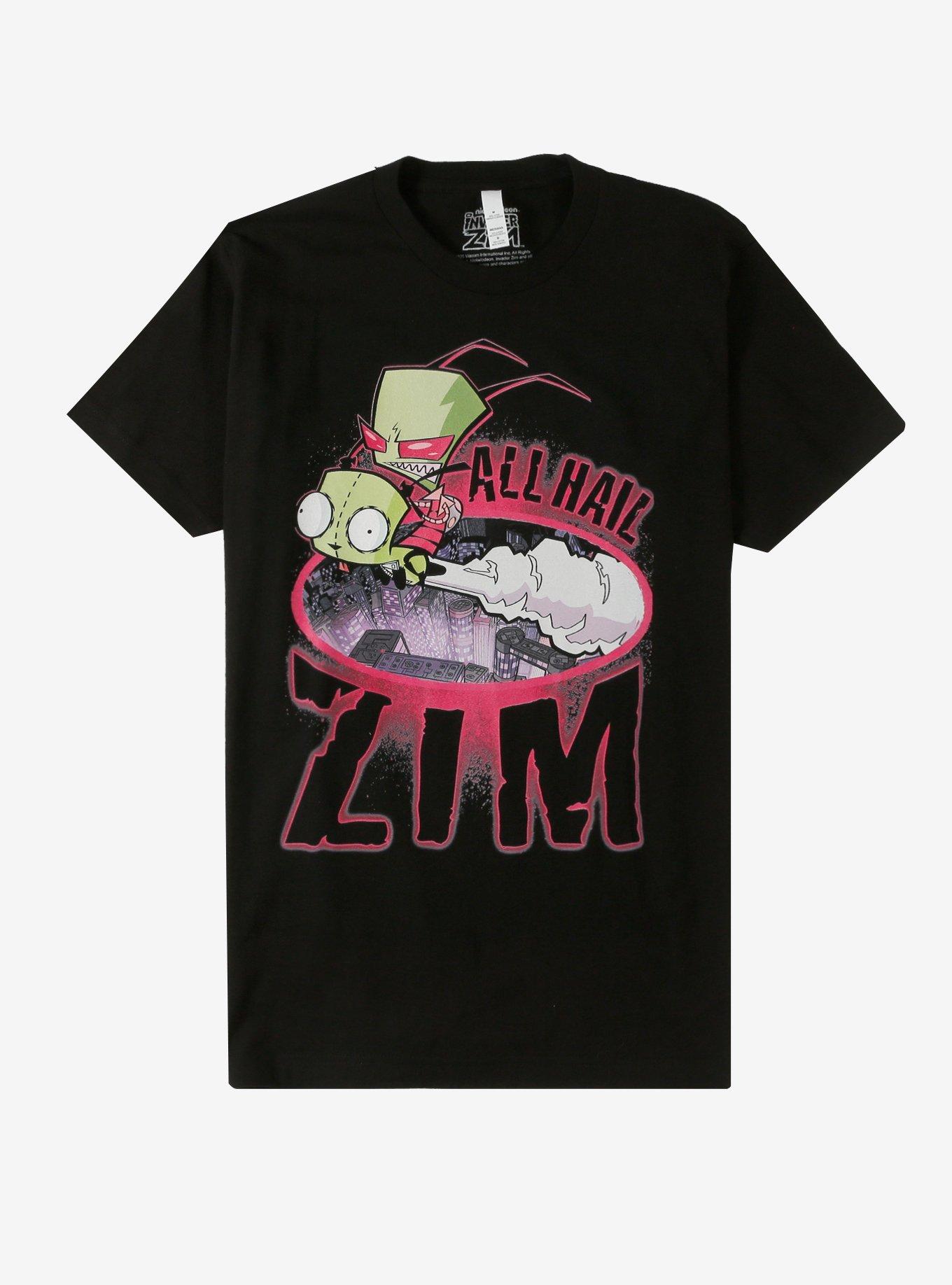 Invader Zim All Hail Zim T-Shirt, , hi-res