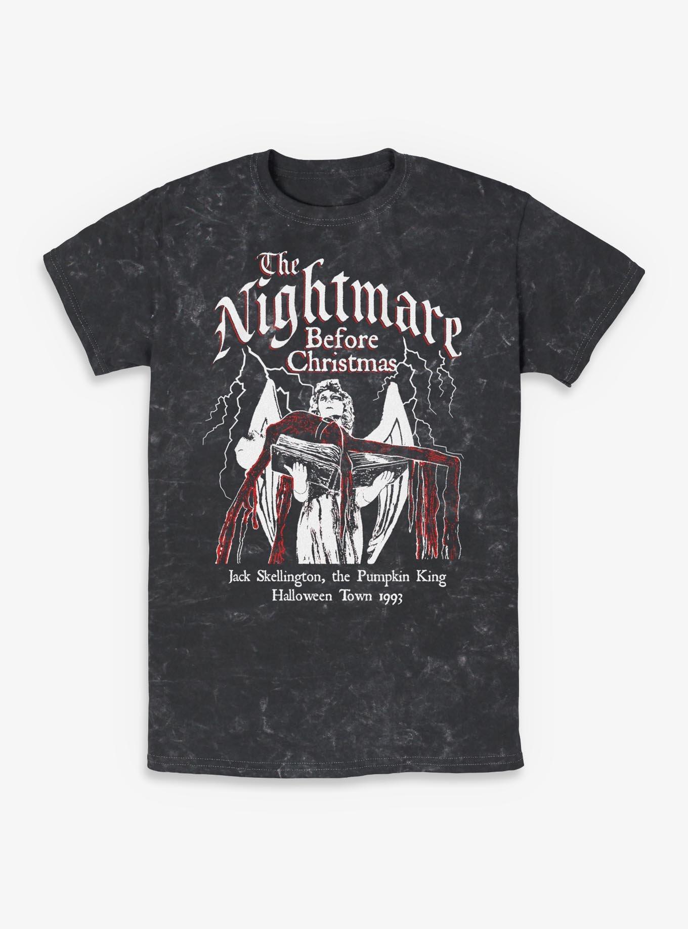 Disney The Nightmare Before Christmas Jack On Angel Statue - Black, BLACK, hi-res
