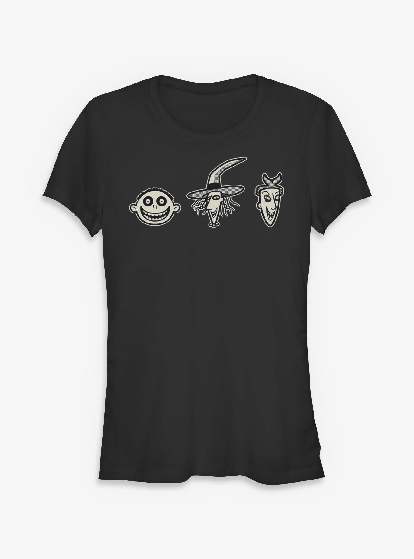 Disney The Nightmare Before Christmas Lock, Shock & Barrel Girls T-Shirt, , hi-res