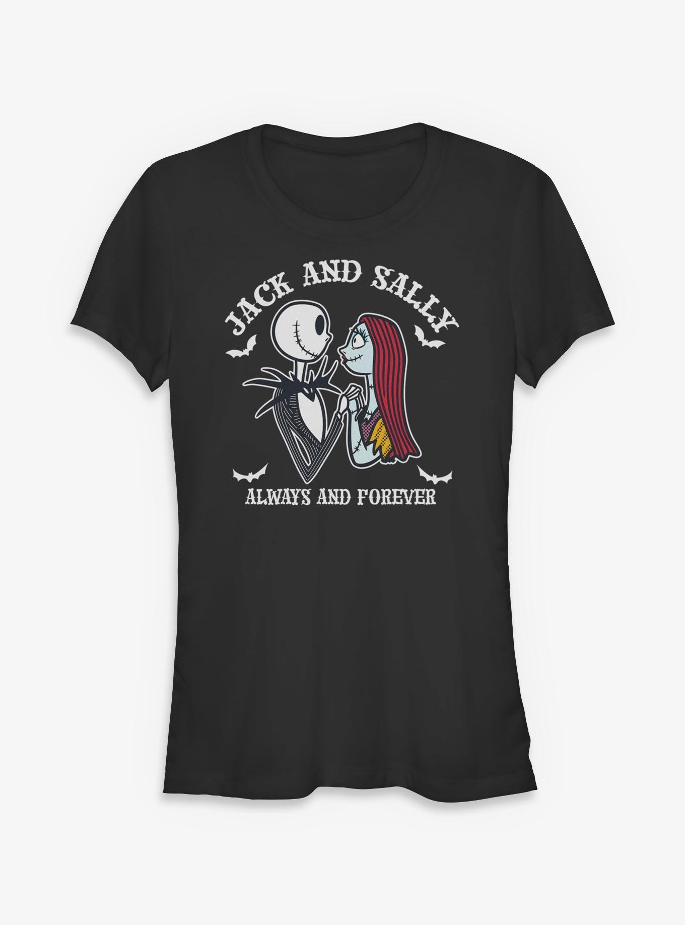 Disney The Nightmare Before Christmas Jack And Sally Forever - Black, BLACK, hi-res