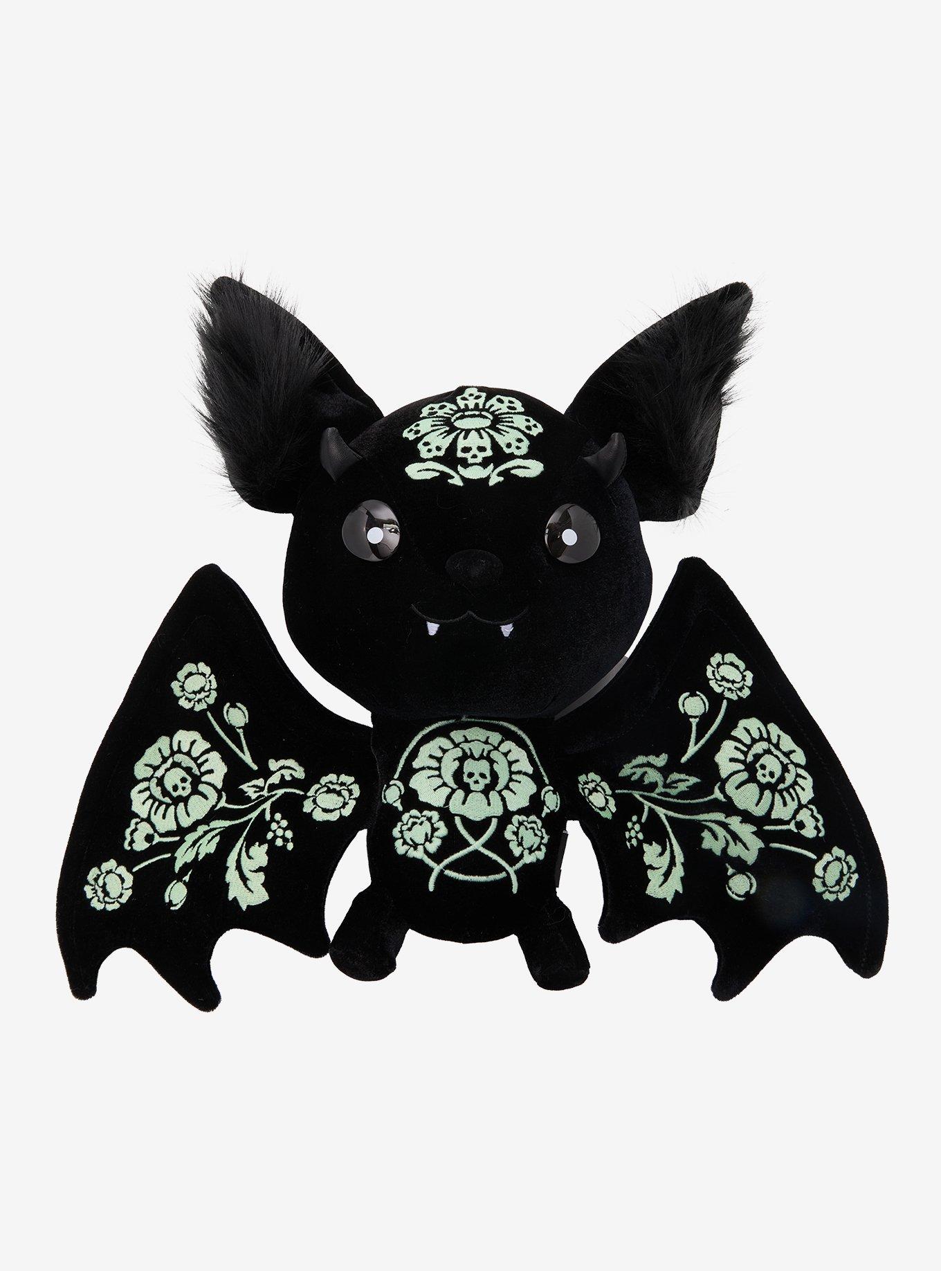 Killstar Kreeptures Vampir: Blossom Glow-In-The-Dark Bat Plush, , hi-res