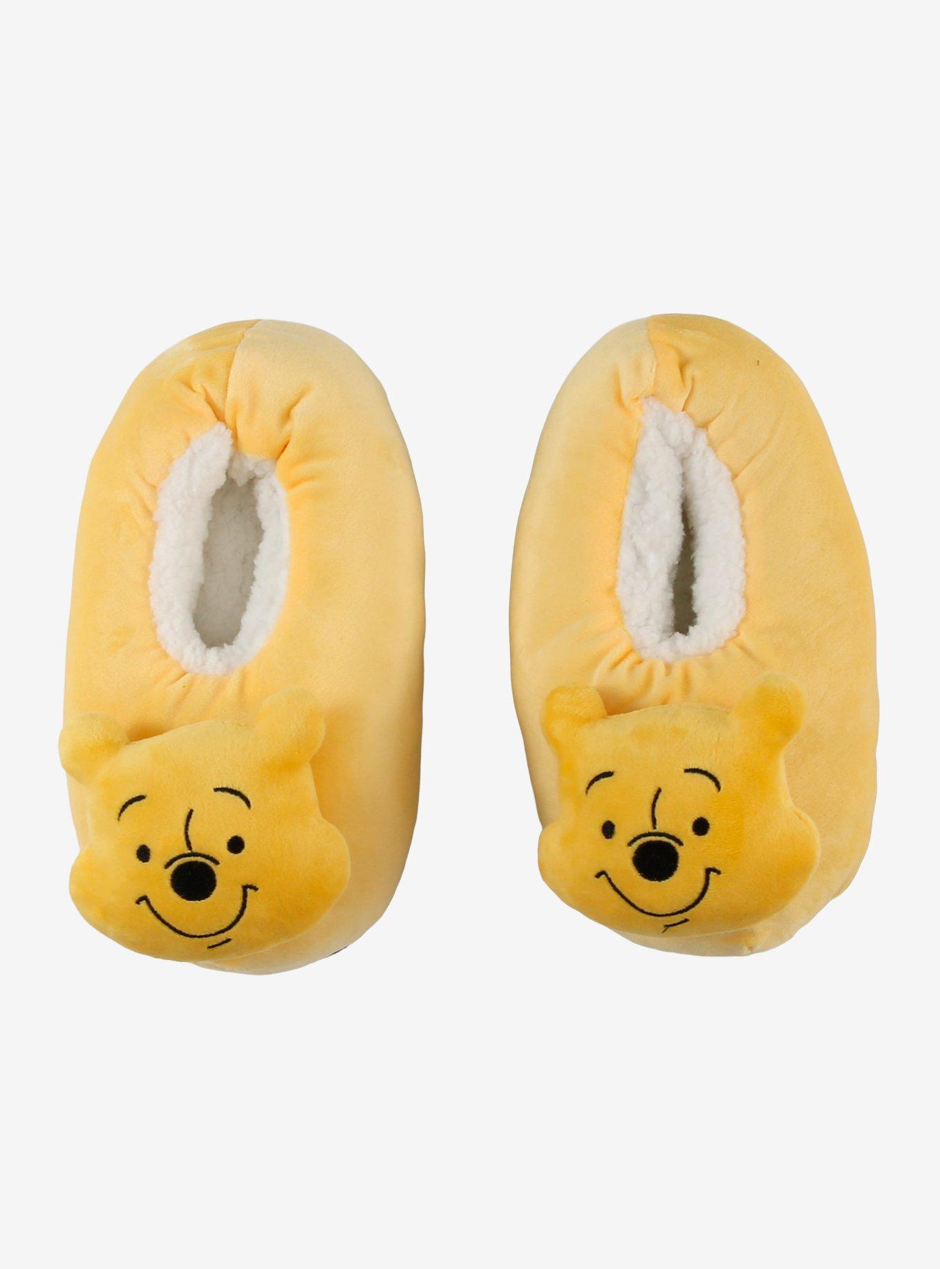 Disney Winnie The Pooh Figural Plush Slippers, , hi-res
