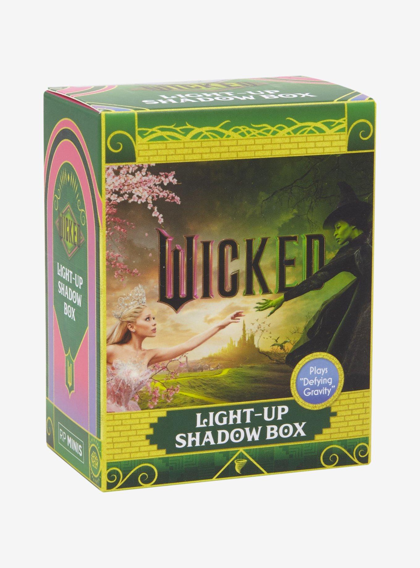 Wicked Defying Gravity Light-Up Shadow Box, , hi-res