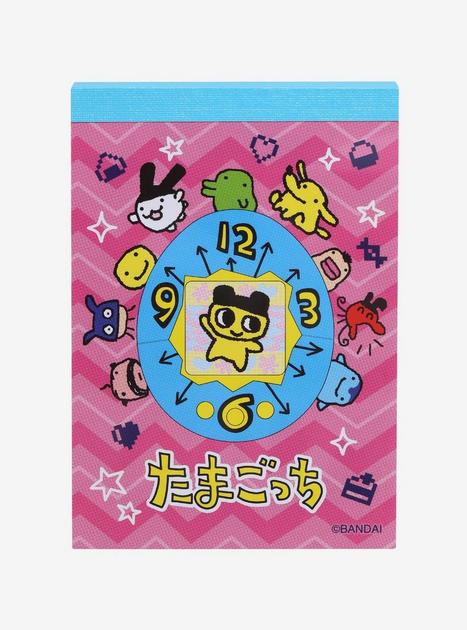 Tamagotchi Group Pink Memo Pad | Hot Topic