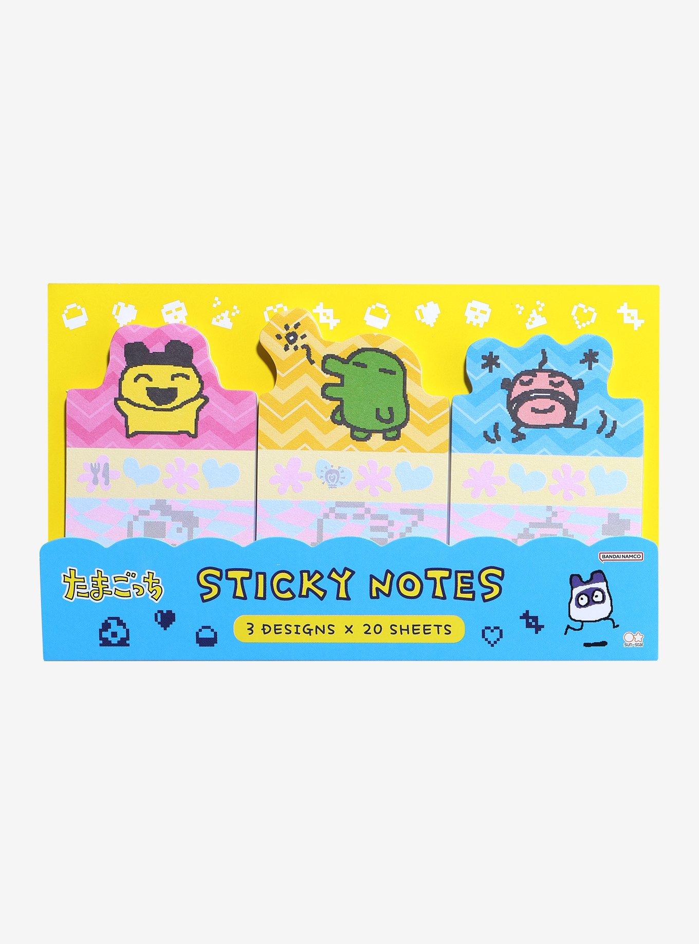 Tamagotchi Yellow Trio Sticky Note Set, , hi-res
