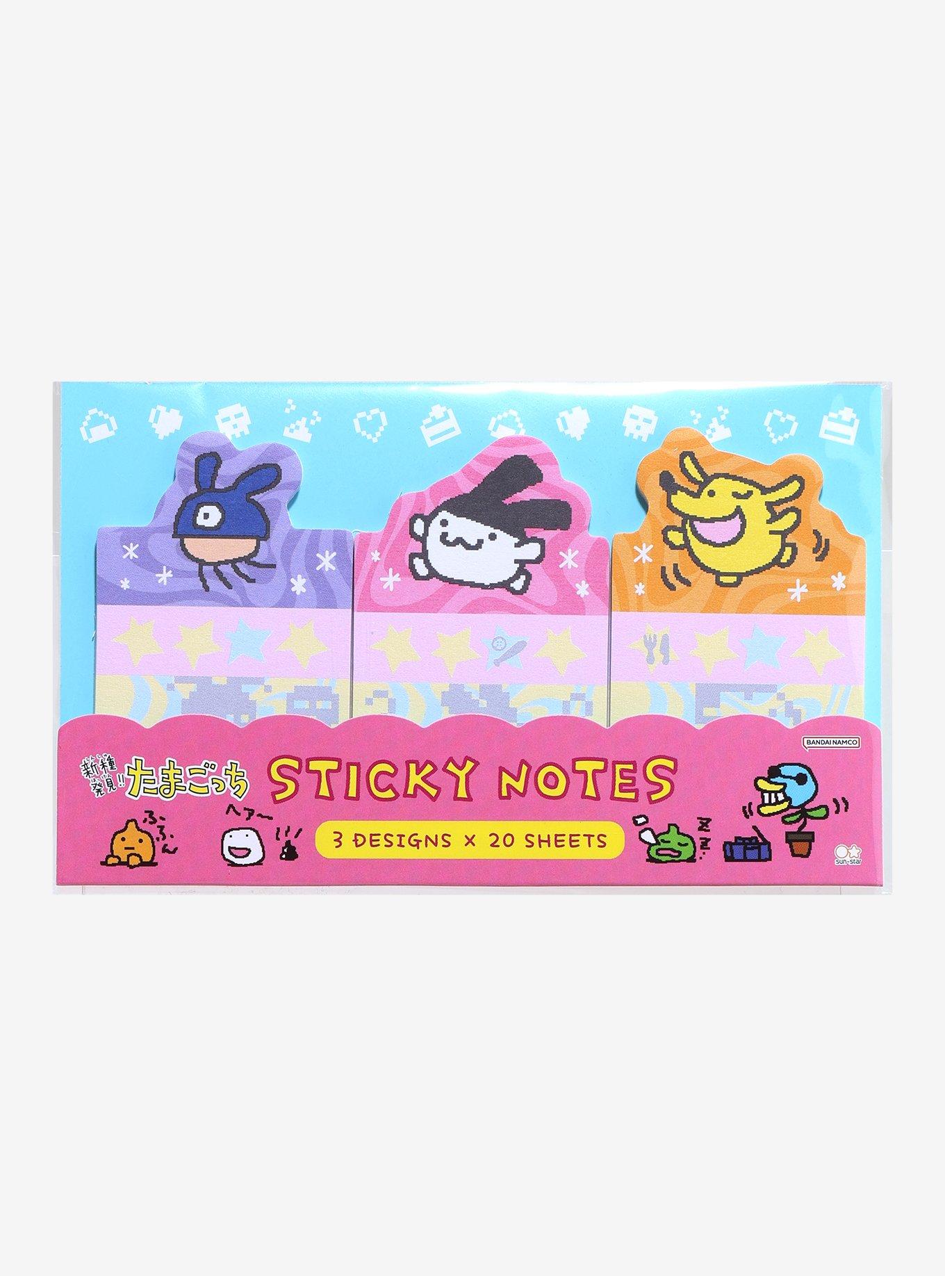 Tamagotchi Blue Trio Sticky Note Set, , hi-res