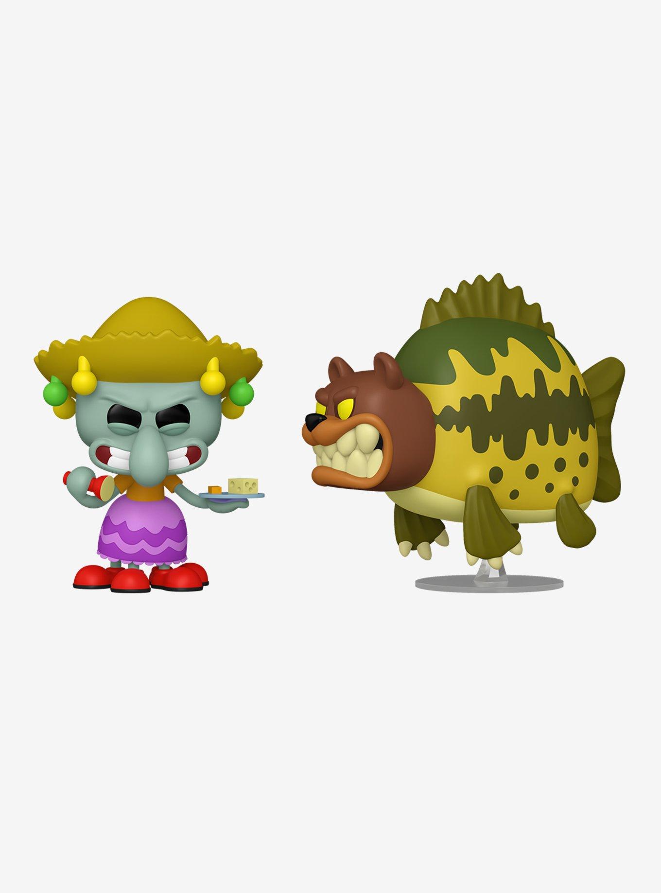 Funko Pop! Animation SpongeBob SquarePants Squidward & Sea Bear Vinyl Figure Set, , hi-res