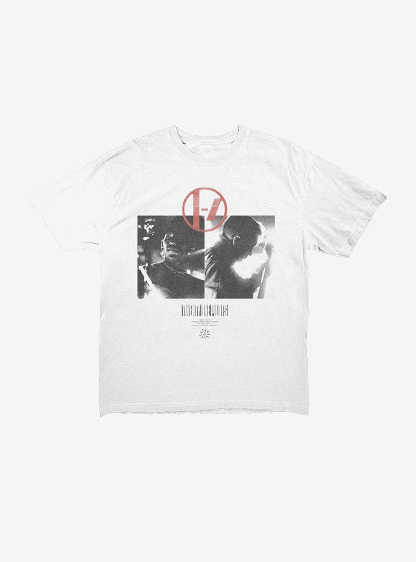 Twenty One Pilots Black & White Photo T-Shirt, , hi-res