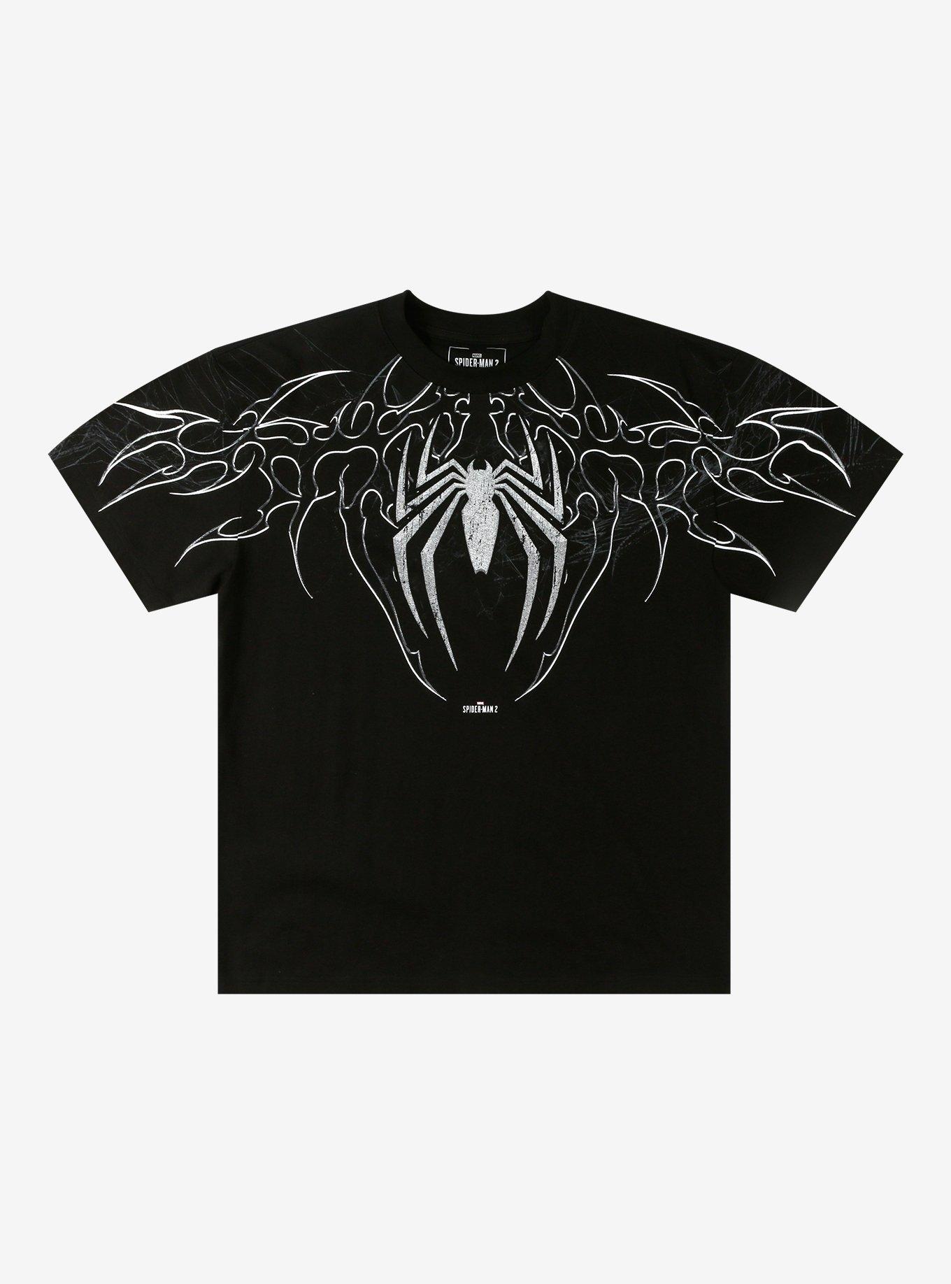 CVLA X Marvel Spider-Man 2 Venom Spider Symbol T-Shirt, , hi-res