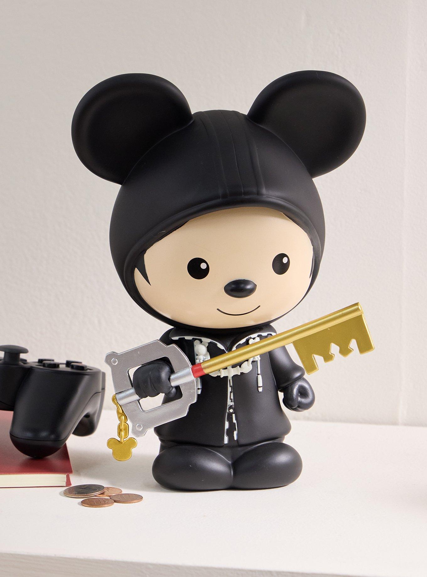 Disney Kingdom Hearts Mickey Mouse Key Figural Coin Bank, , hi-res
